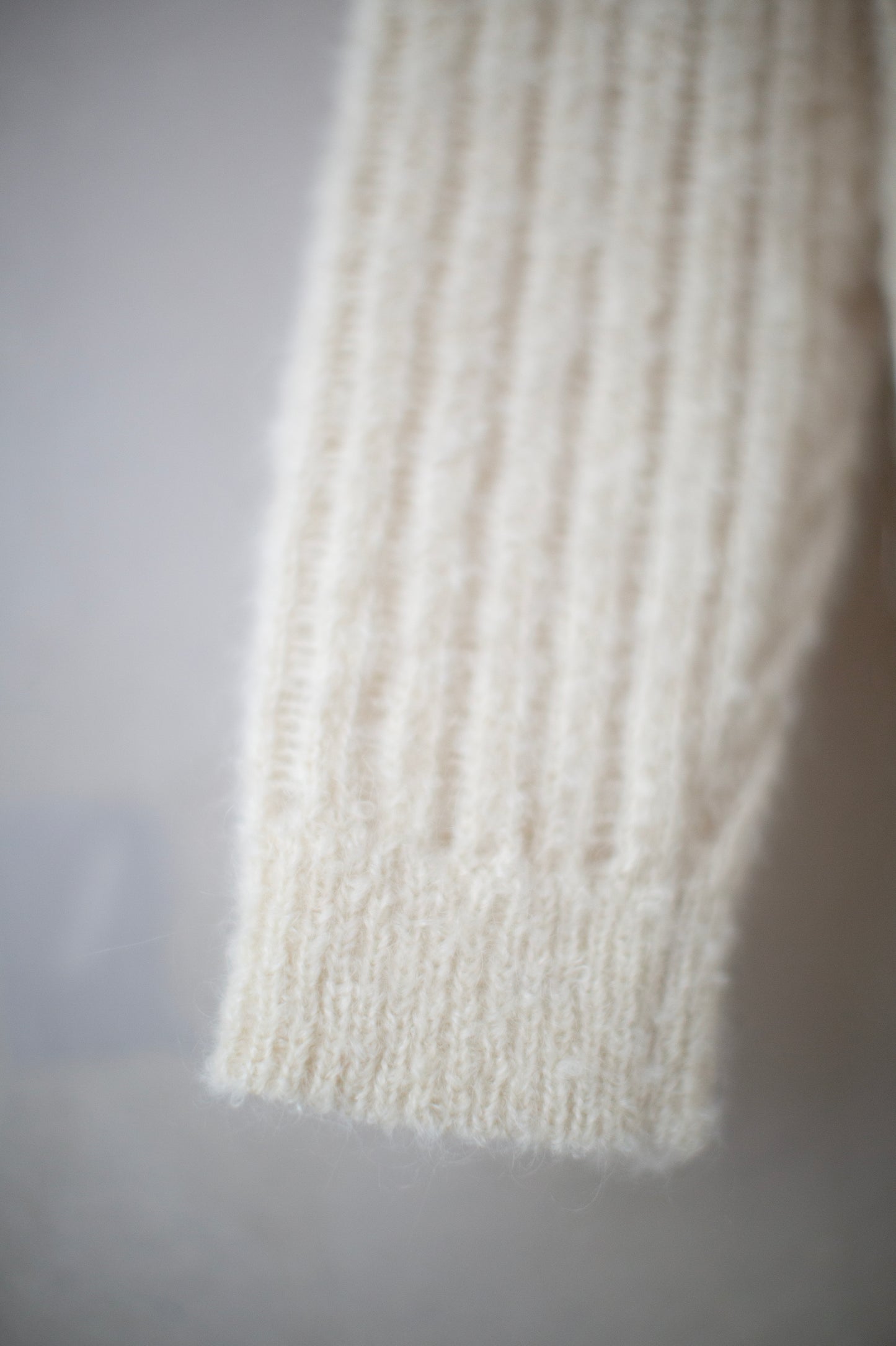 KNIT#71 - GOAT MOHAIR NATURAL