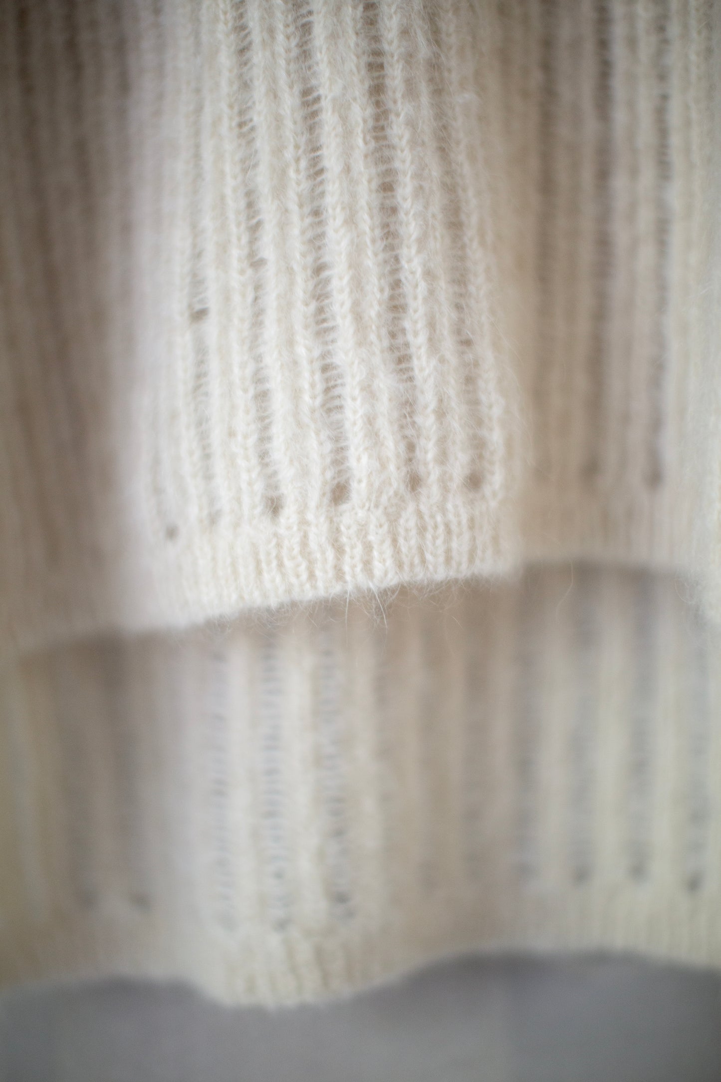 KNIT#71 - GOAT MOHAIR NATURAL