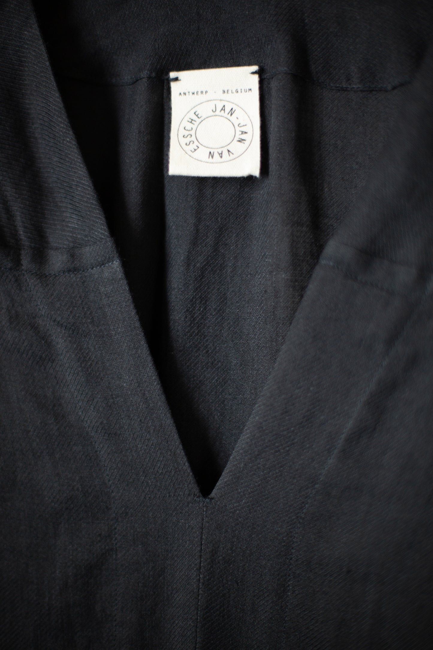 TUNIC#38 - FINE CAVALRY TWILL BLACK