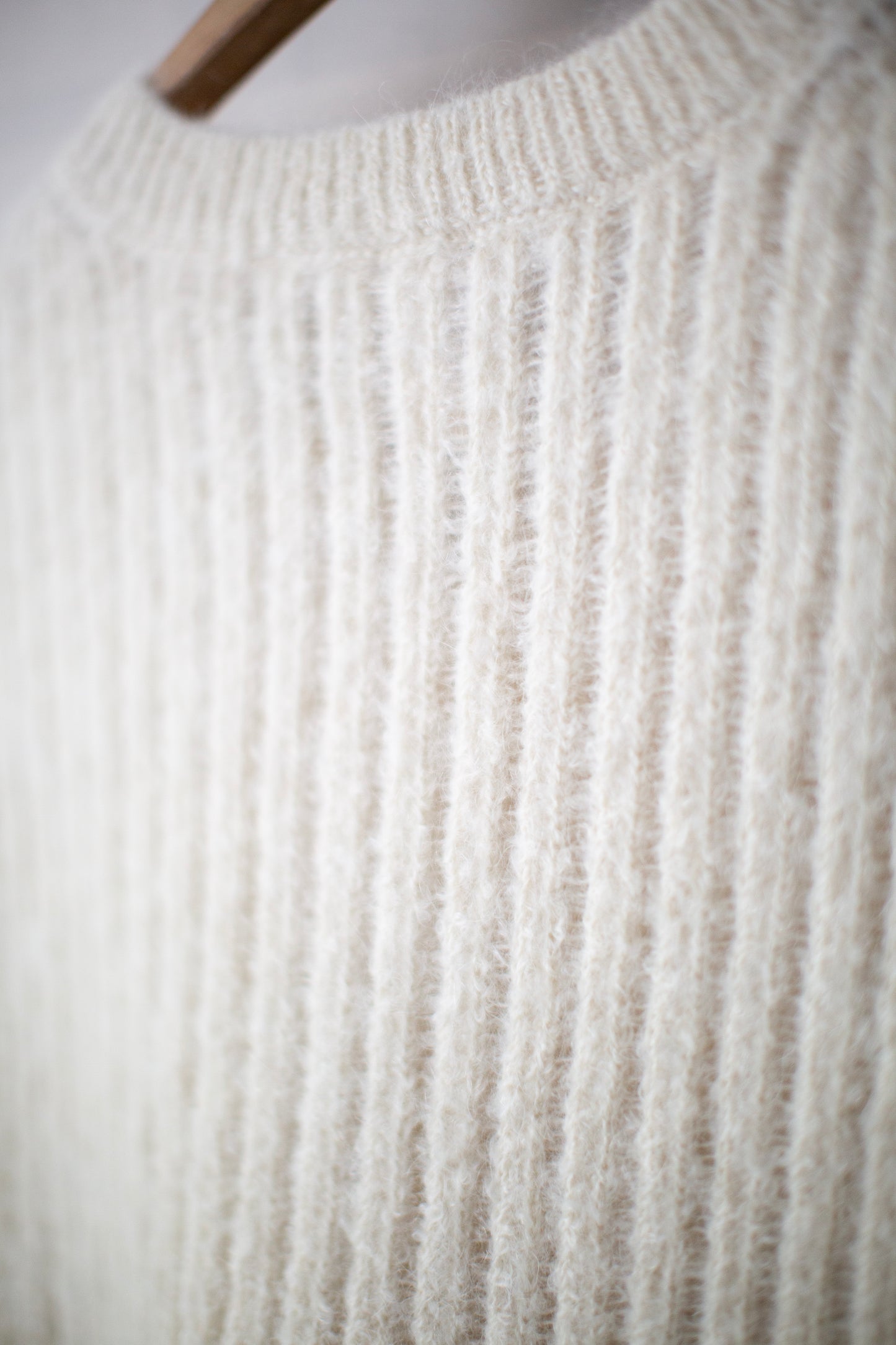 KNIT#72 - GOAT MOHAIR NATURAL