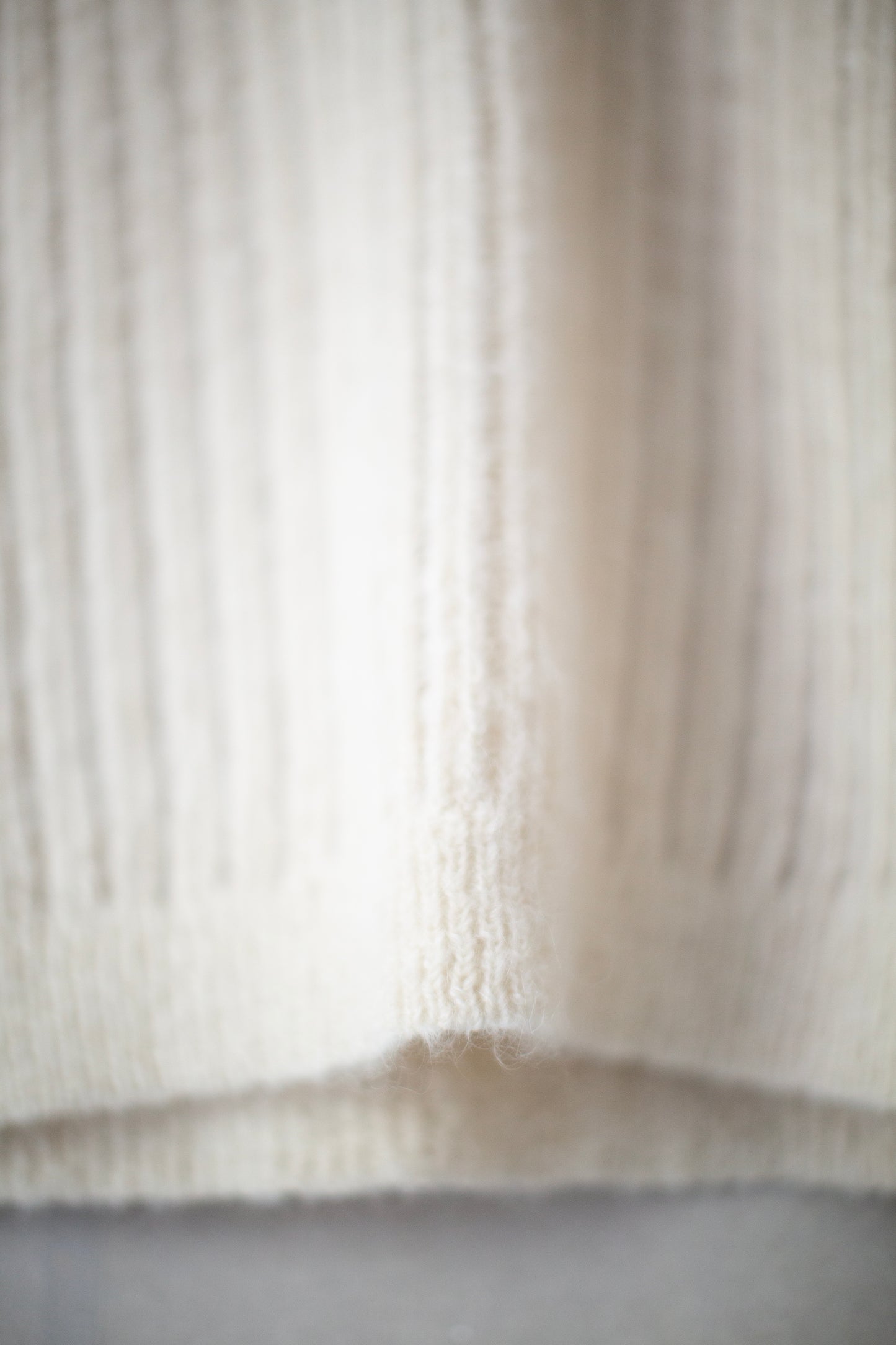 KNIT#72 - GOAT MOHAIR NATURAL