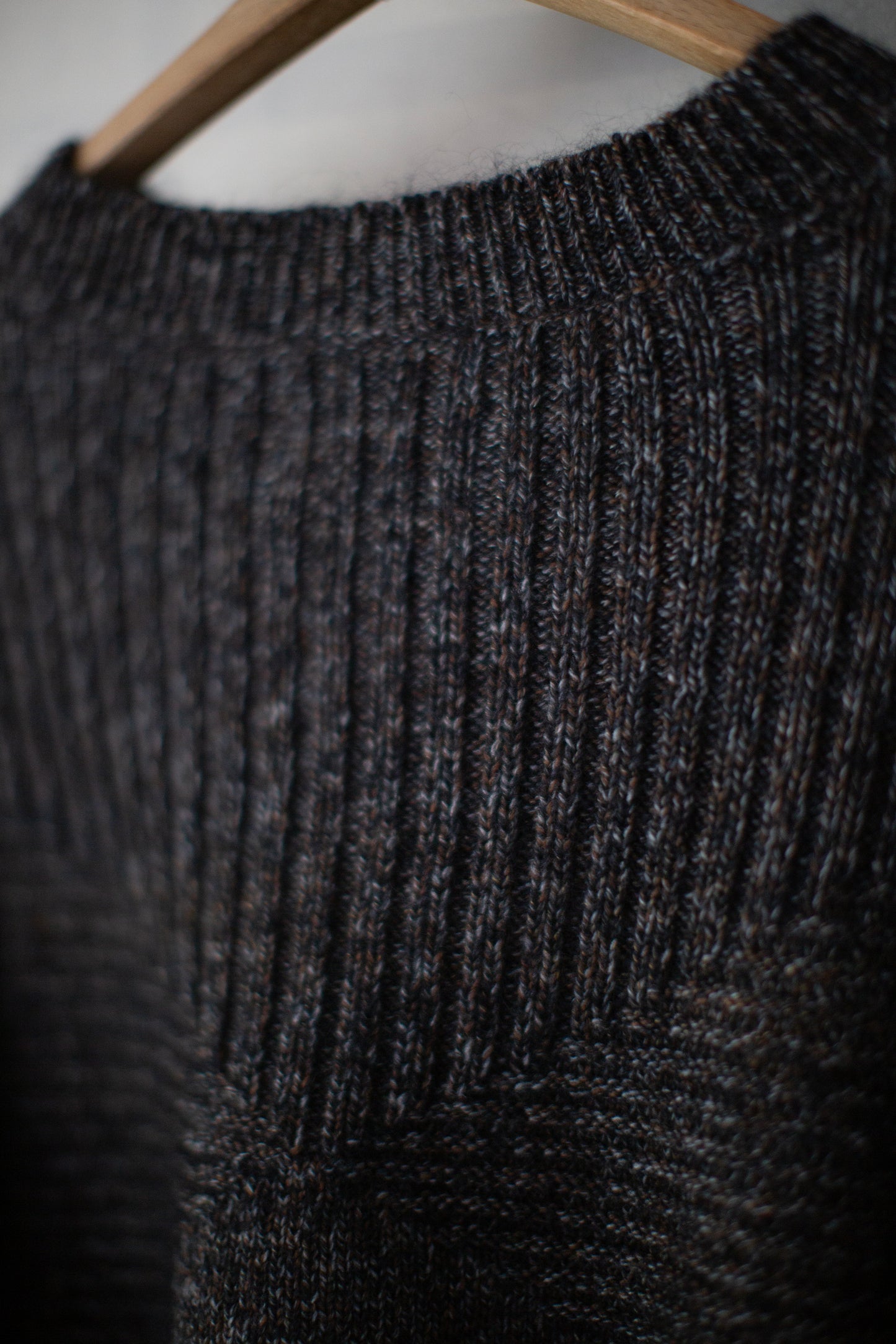 Mix Gray Wood Flame Knit