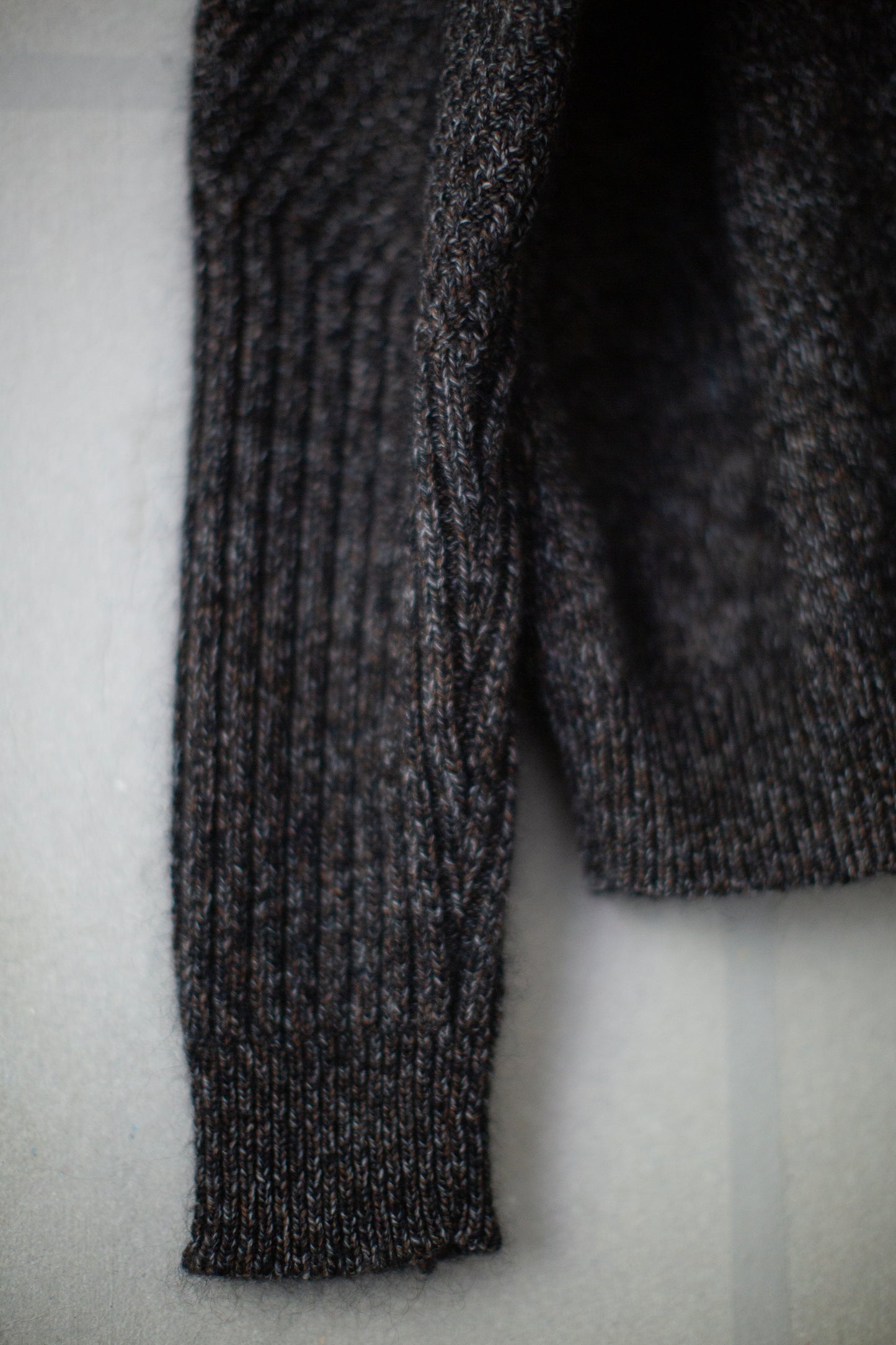 Mix Gray Wood Flame Knit