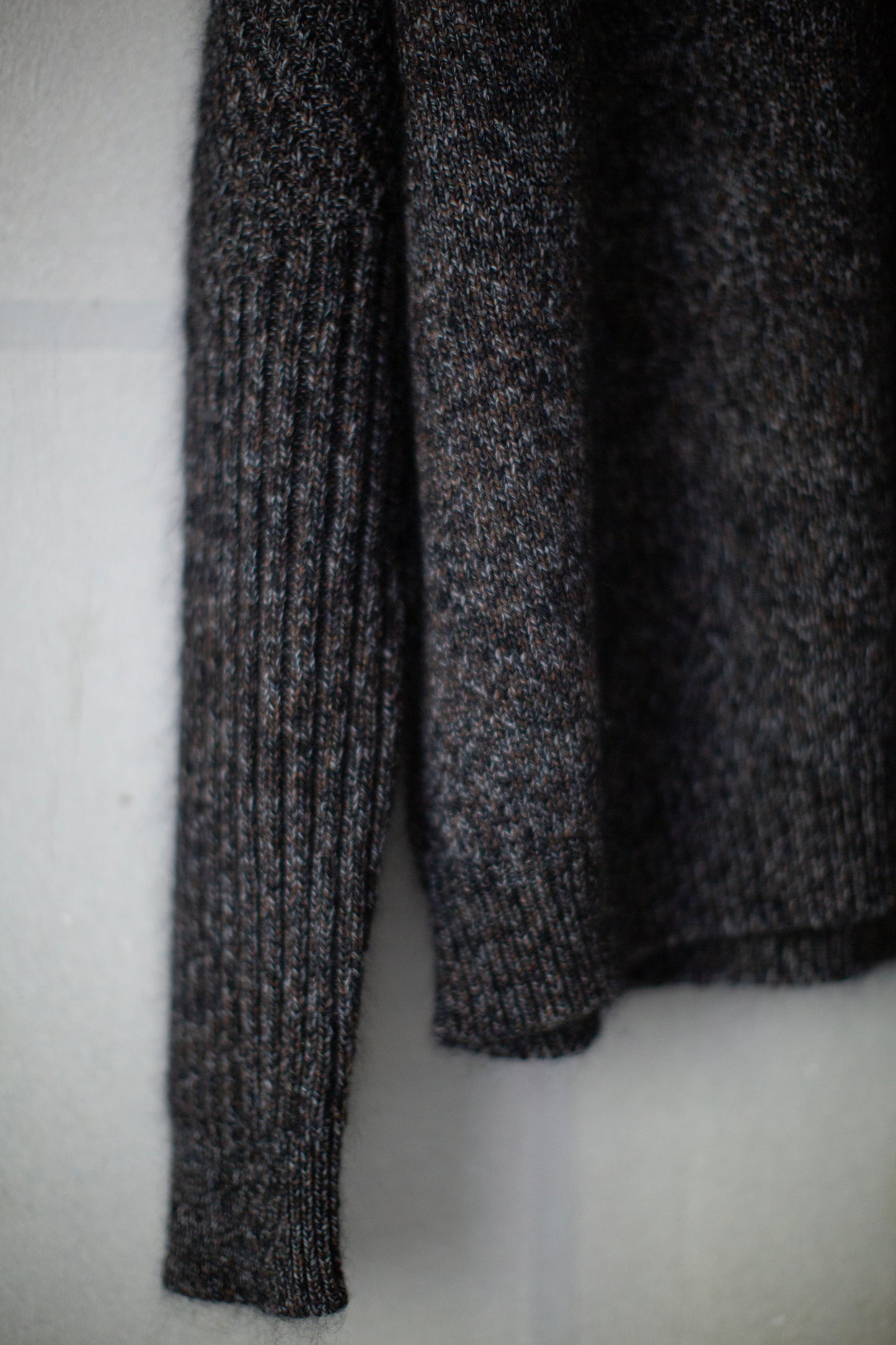 Mix Gray Wood Flame Knit