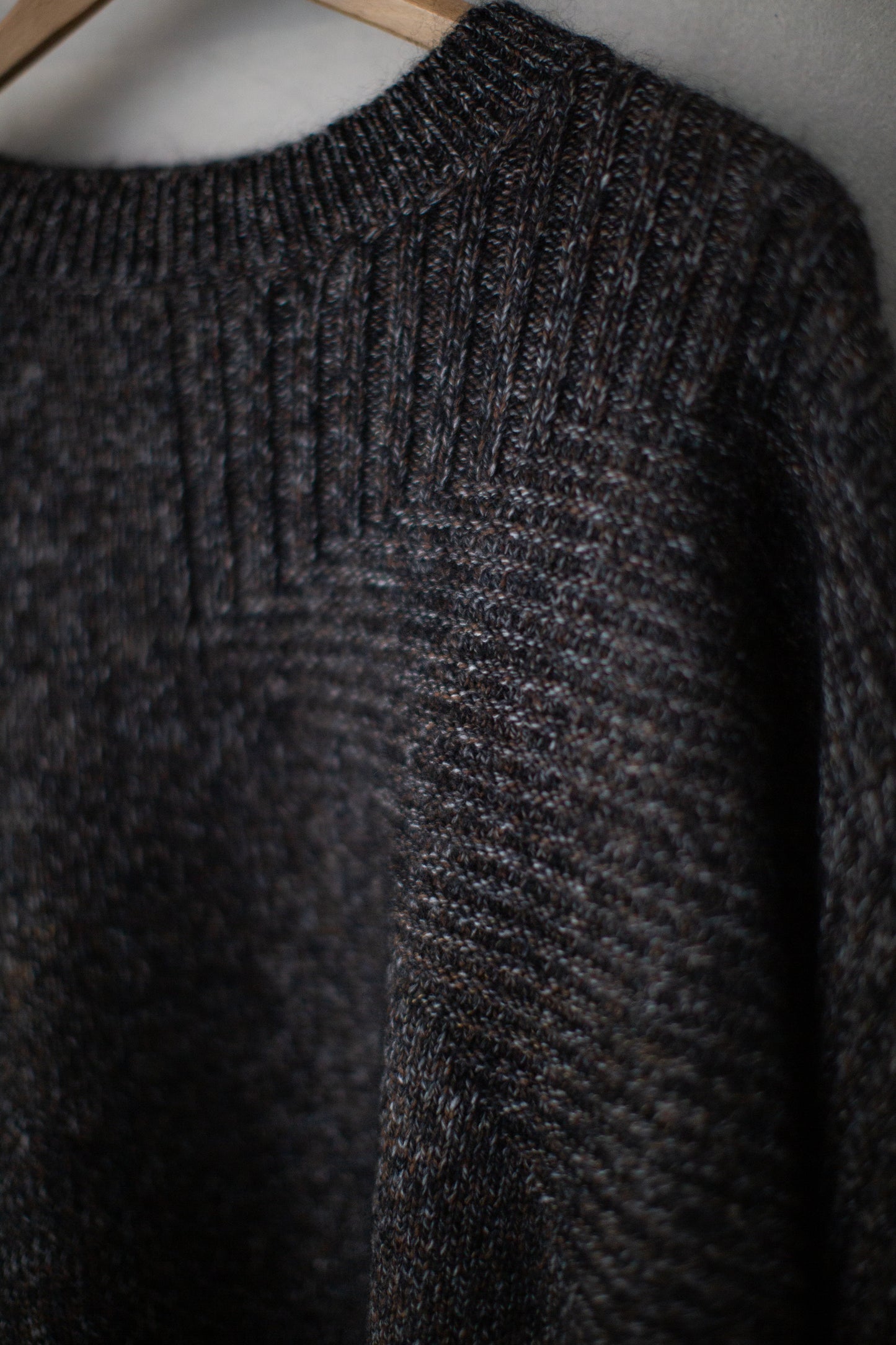Mix Gray Wood Flame Knit