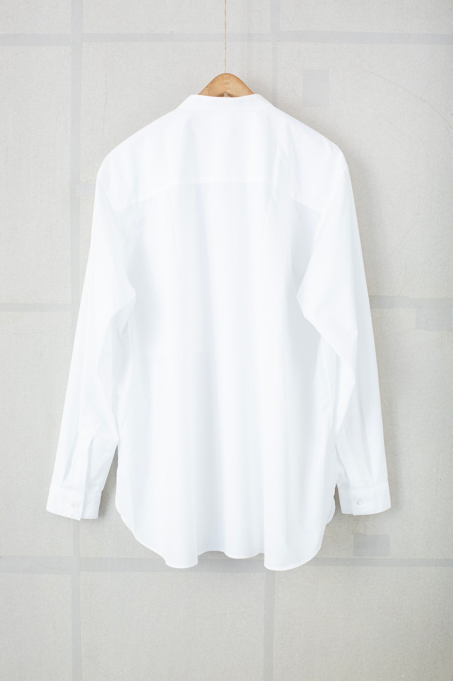 WHITE HAND STITCH KURTA SHIRT