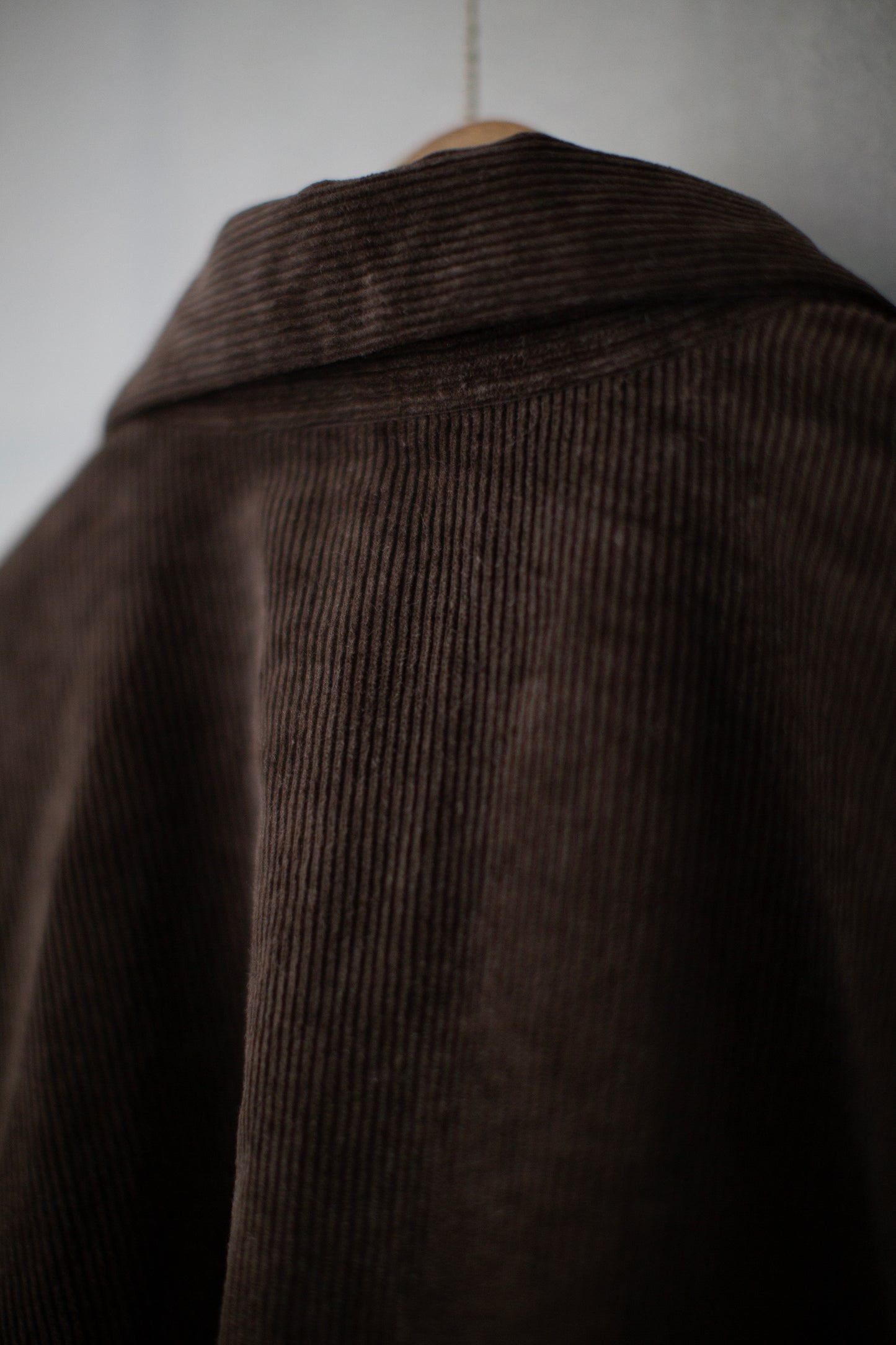 Field Shirt Two in Brown Sumi Ink Corduroy