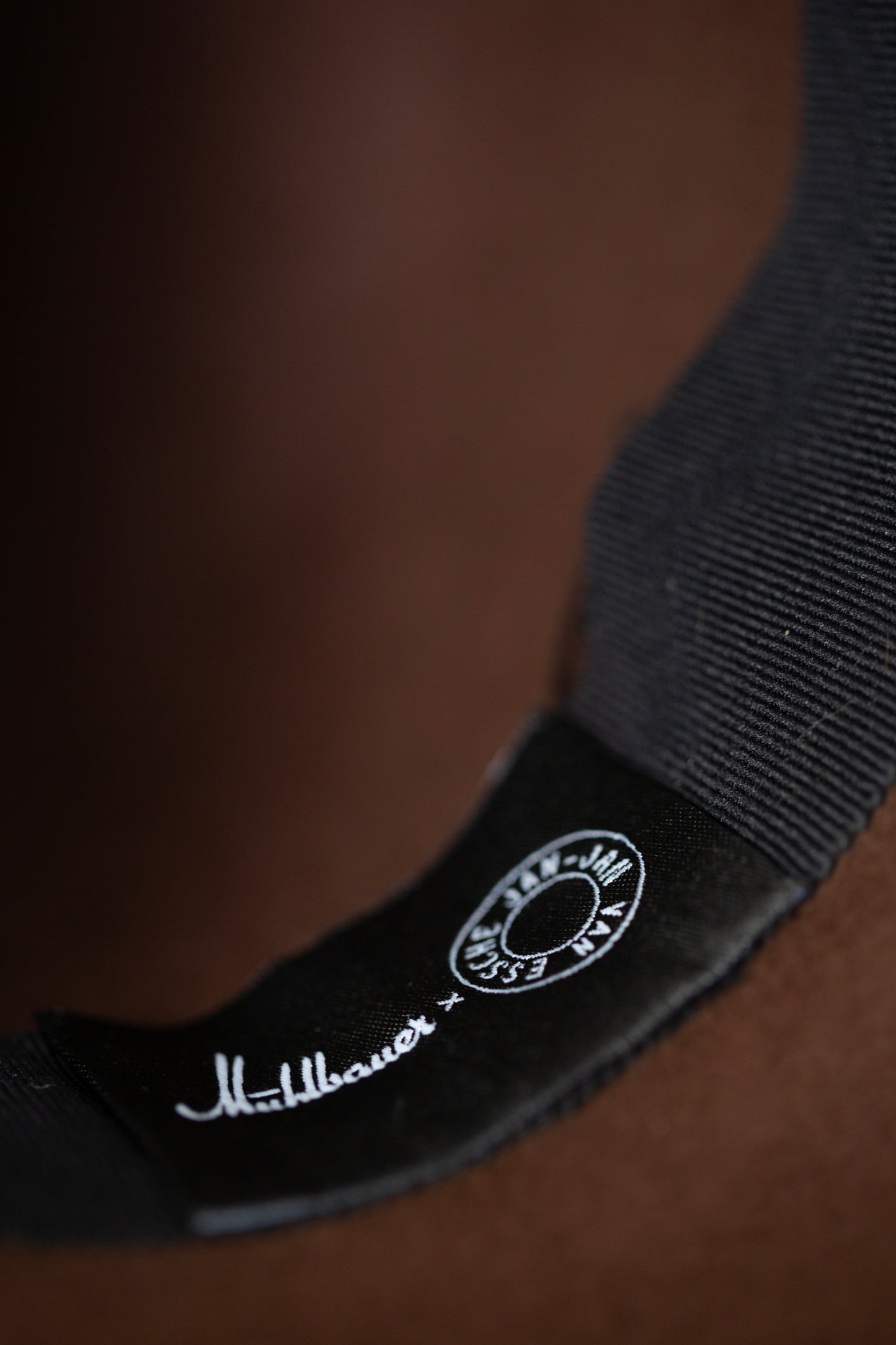 HAT#9 - DARK BROWN BEAVER FELT