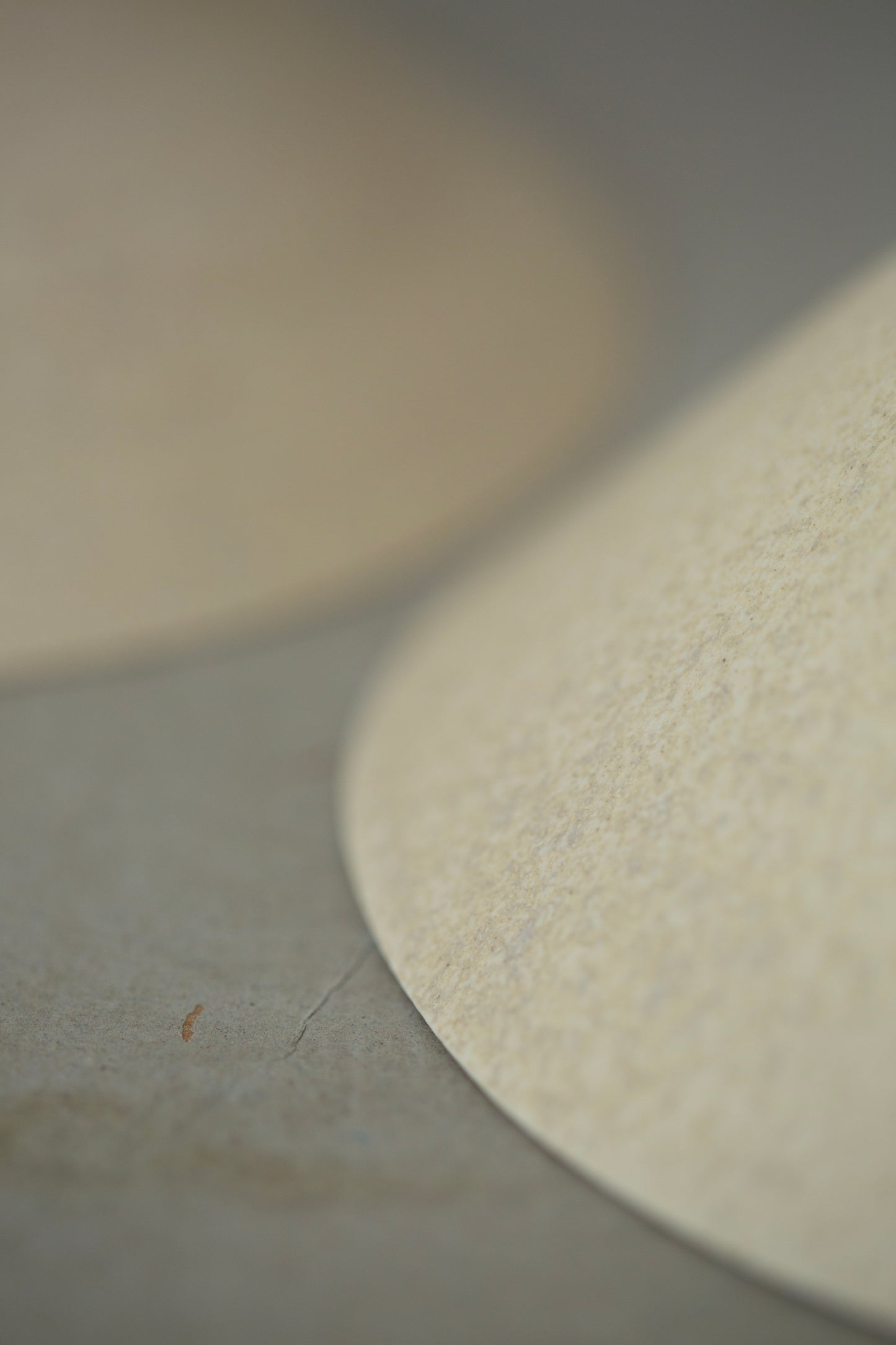 White ceramic bowls by Ciprian Tocu