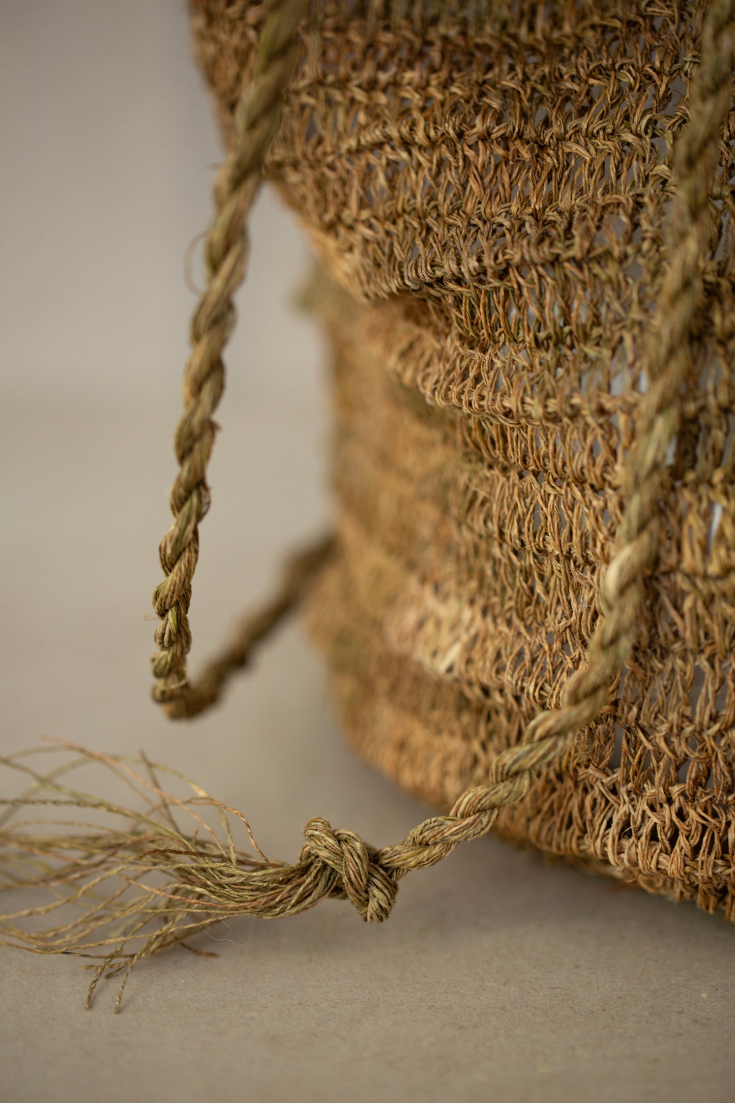 cocoon hemp bag large natural
