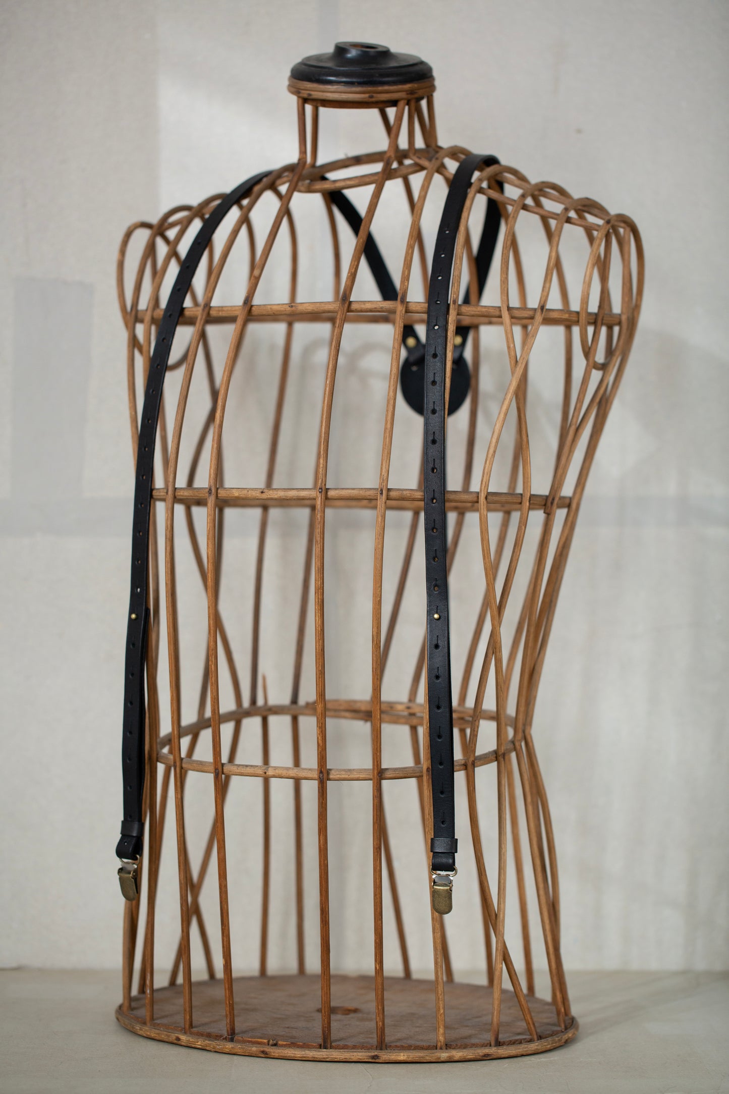 Black Leather suspender