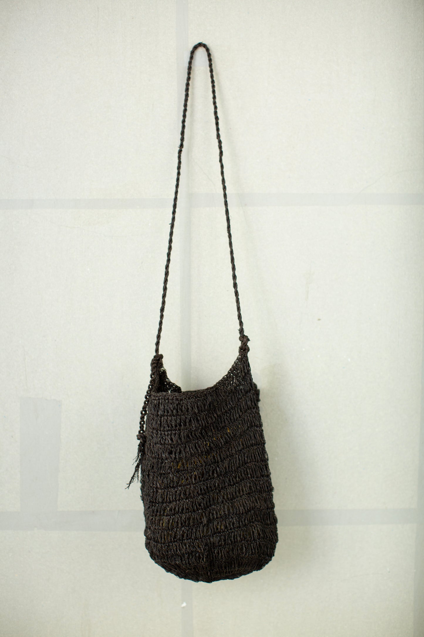 cocoon hemp bag kaki shibu black