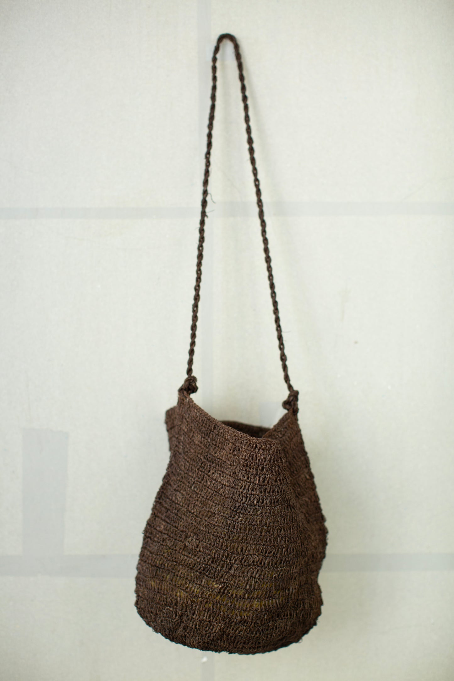 cocoon hemp bag kaki shibu brown
