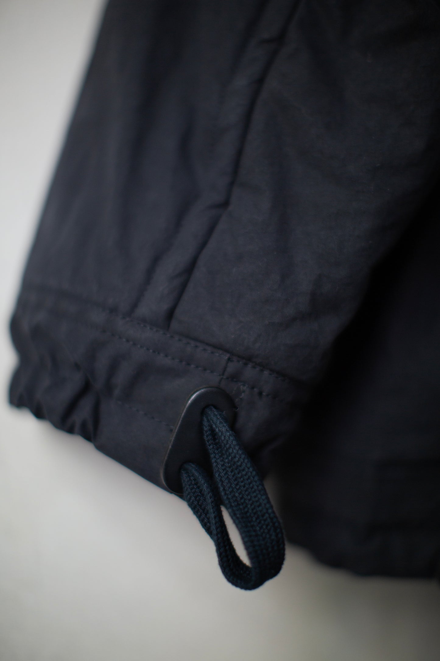 JACKET#67 - PADDED DEEP BLACK TIME WASHED CANVAS