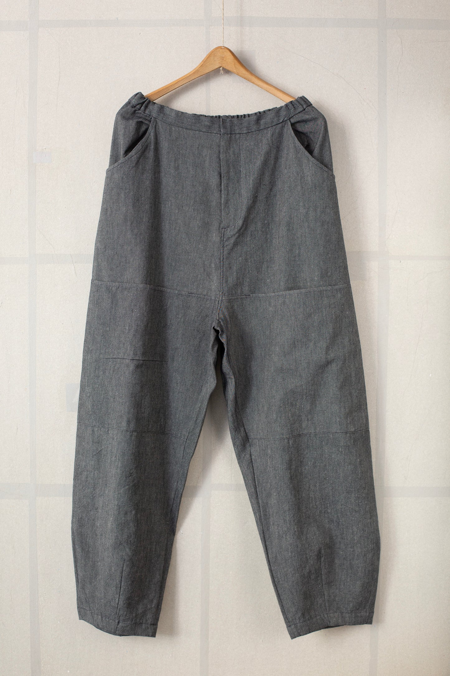 Indigo painter pants