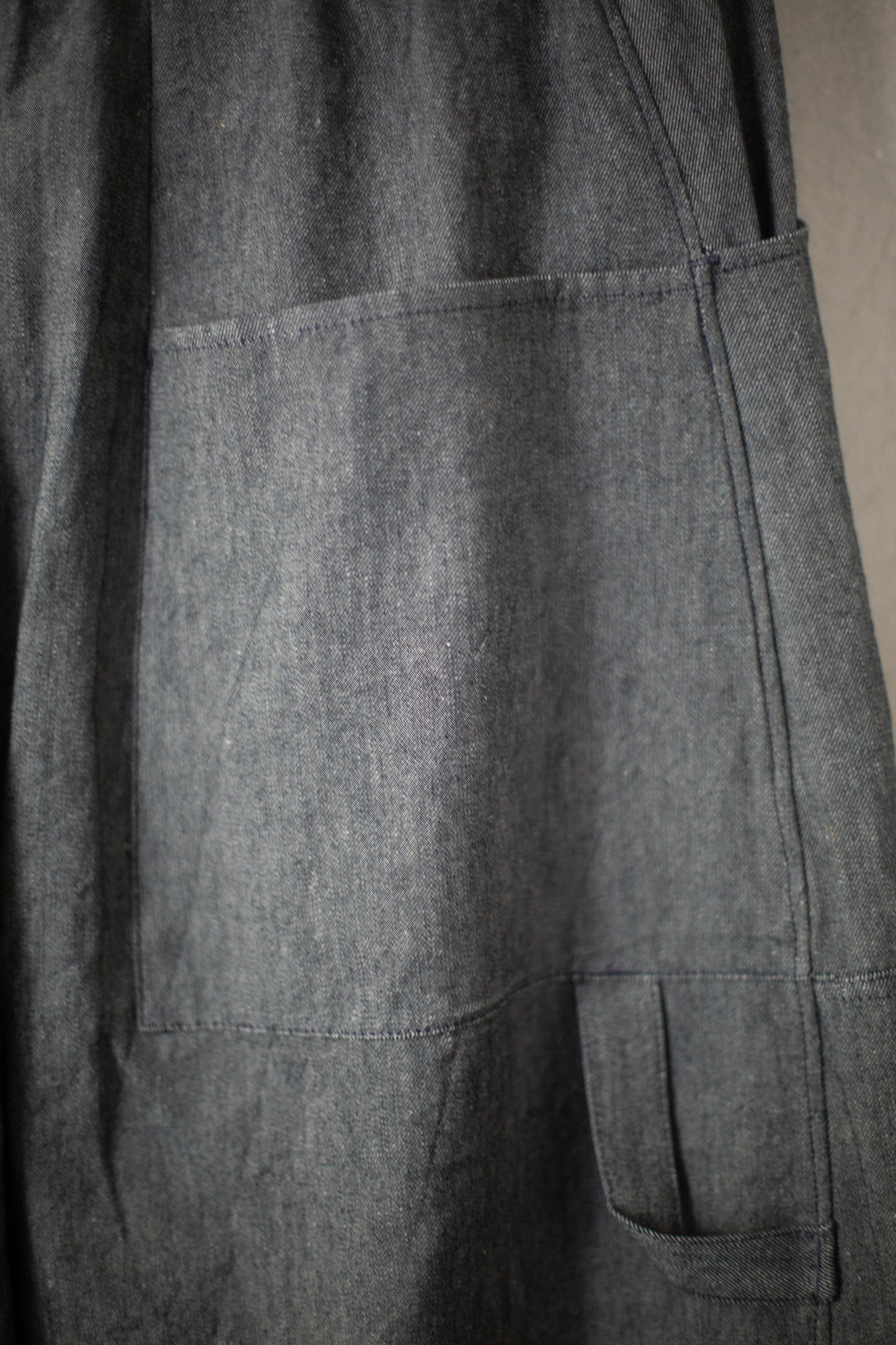 Indigo painter pants