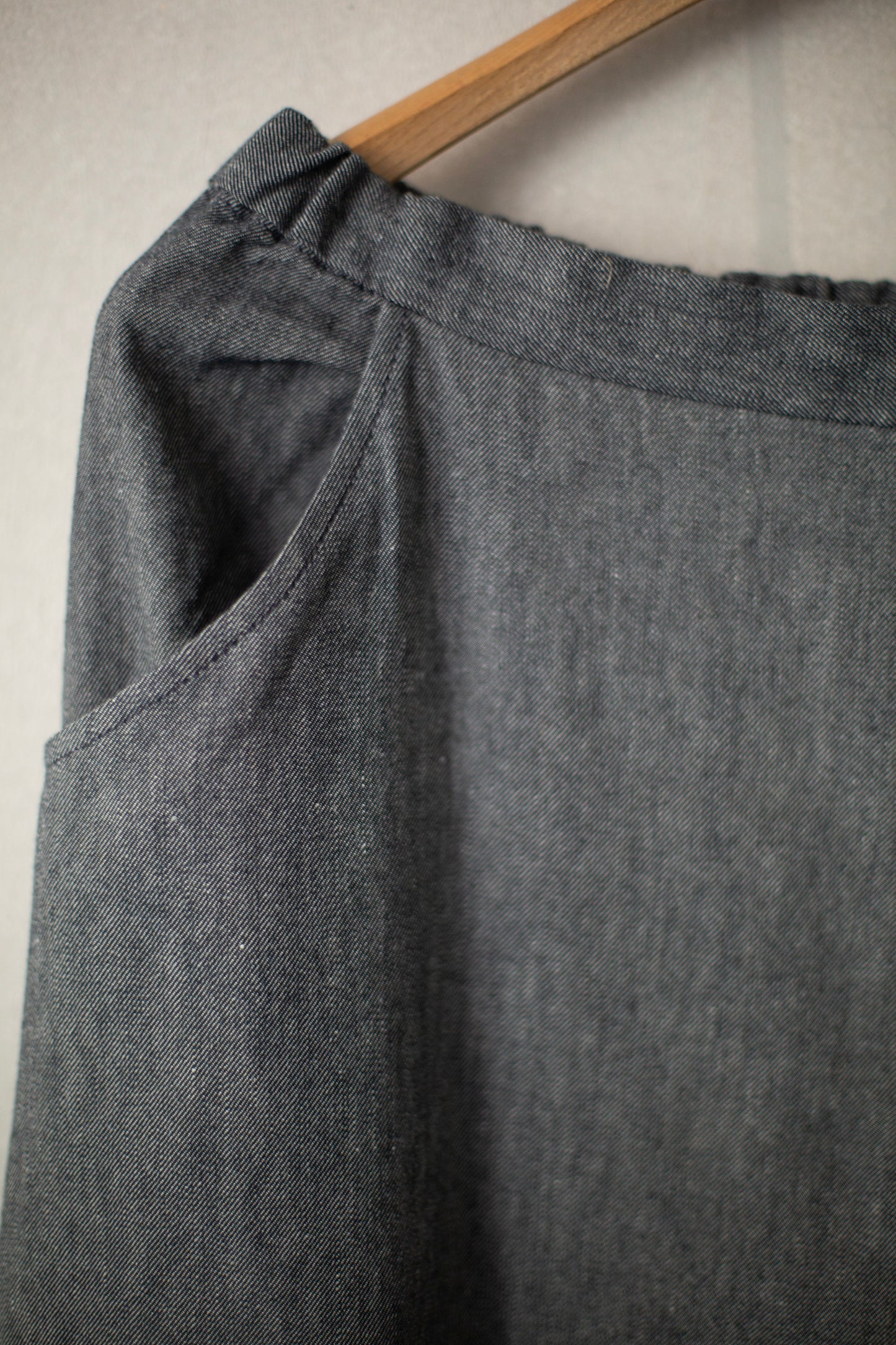 Indigo painter pants