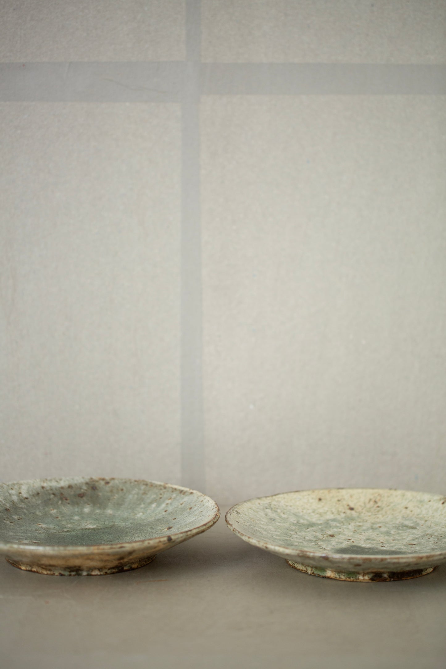 Large ceramic plates by Takayuki Ueda