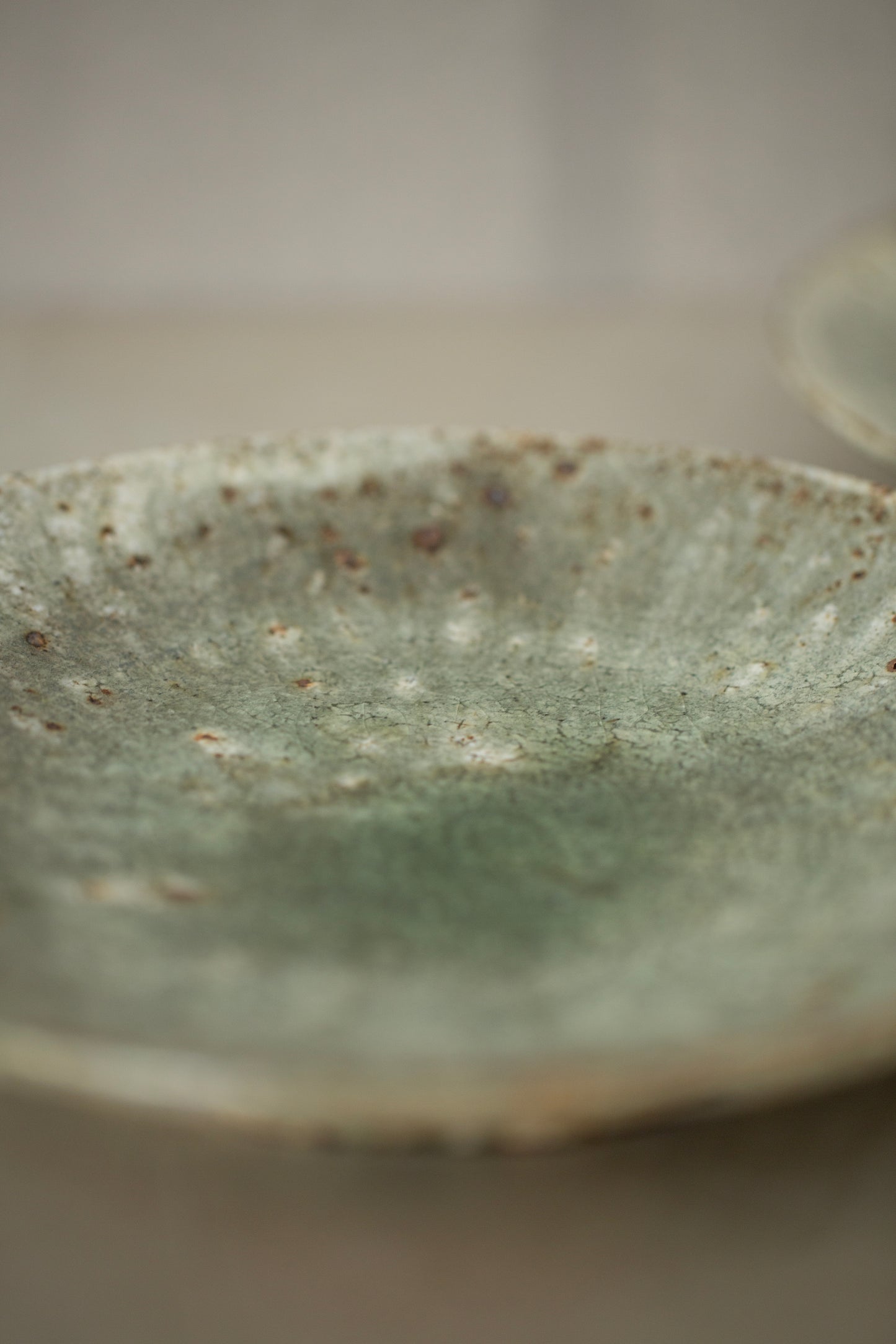 Large ceramic plates by Takayuki Ueda