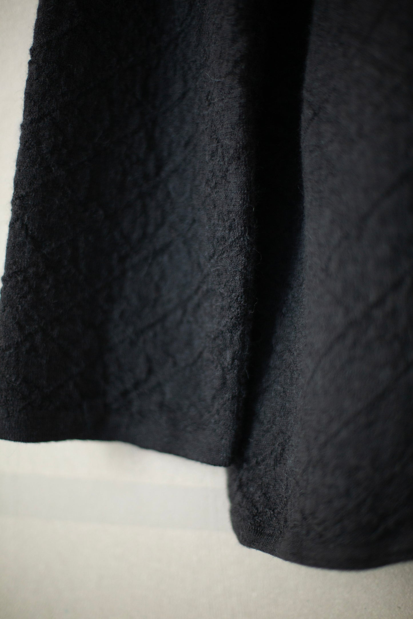 Ink diamond quilt pullover