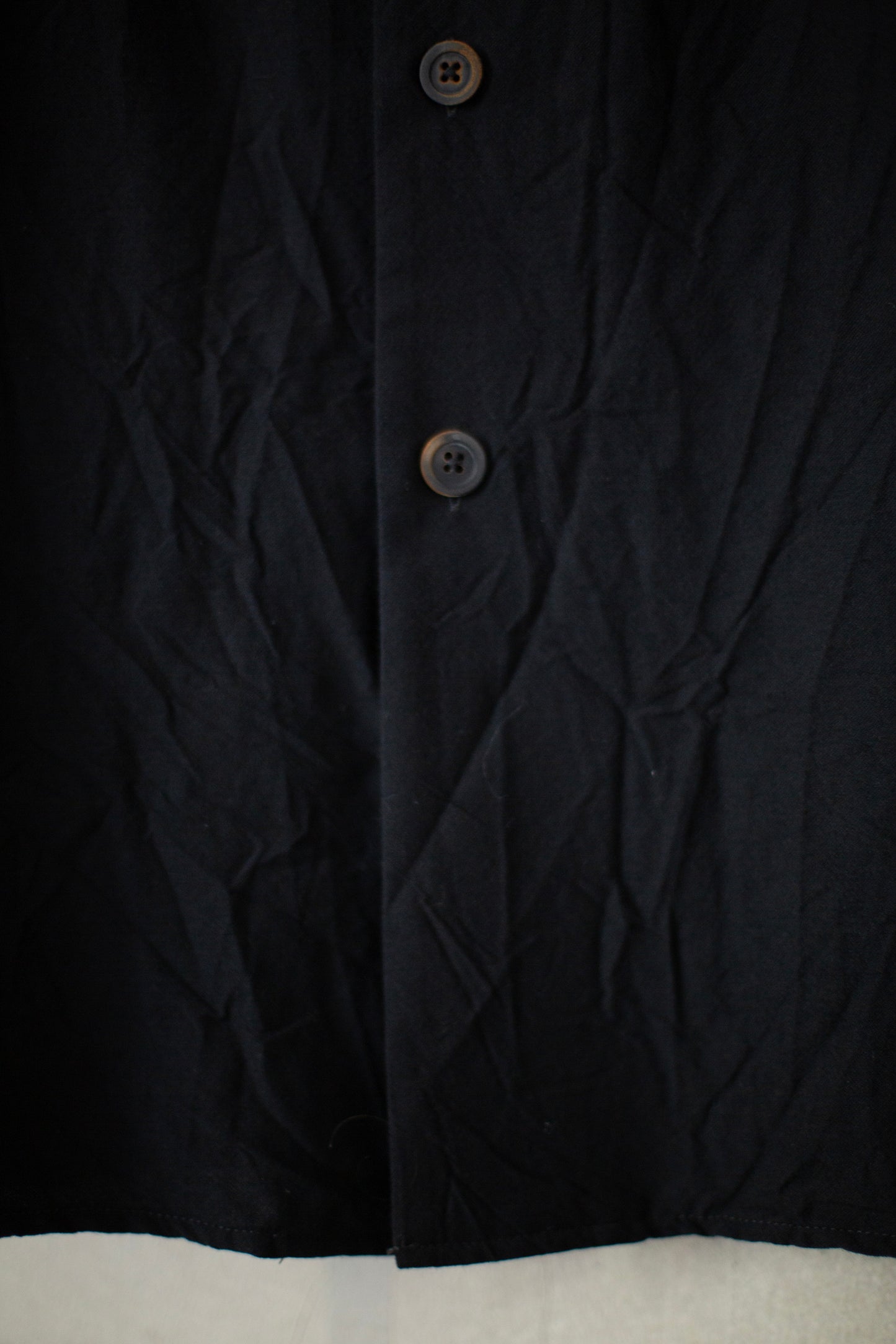 Black distressed outer shirt