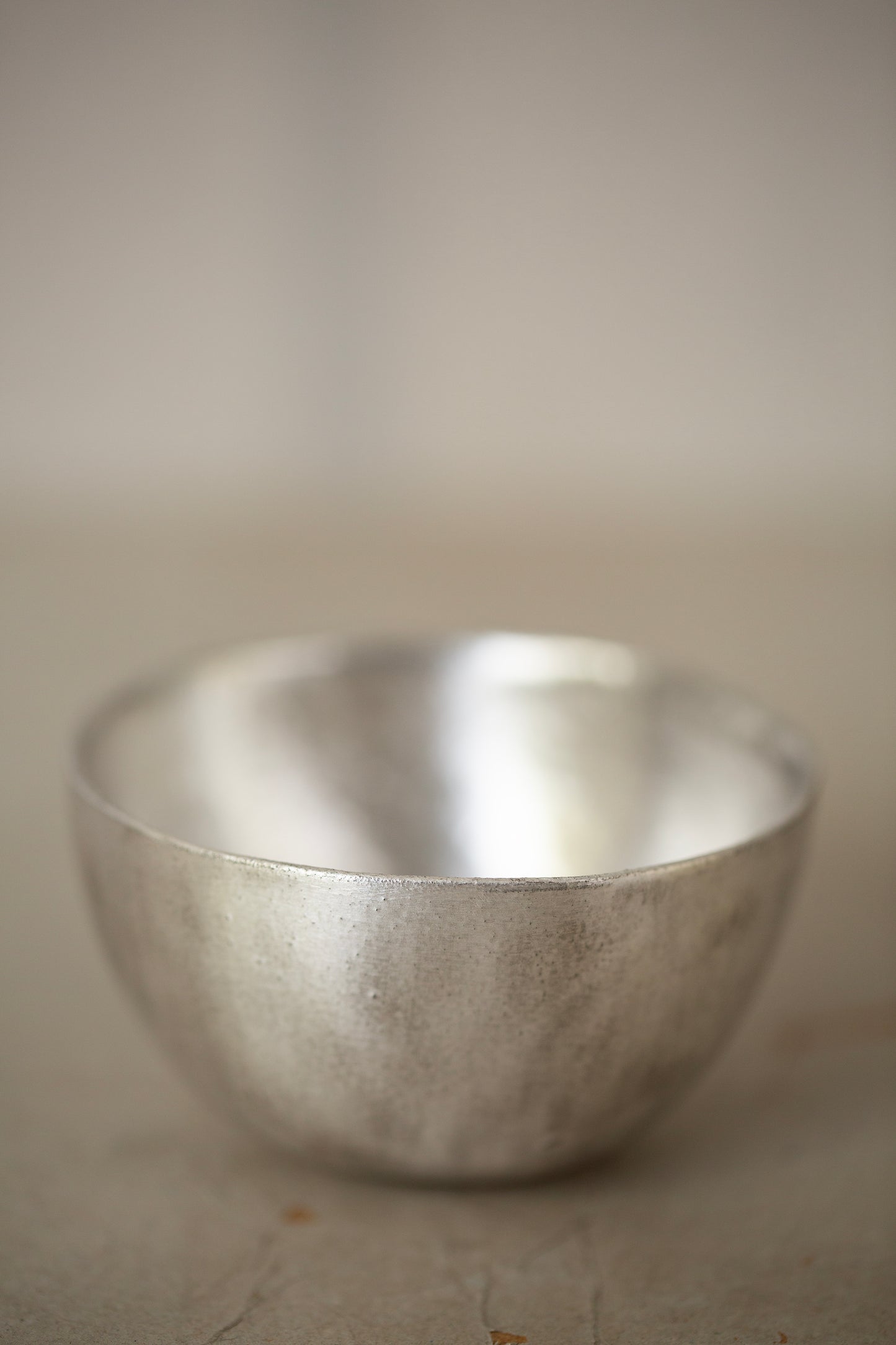 Silver glaze medium cup