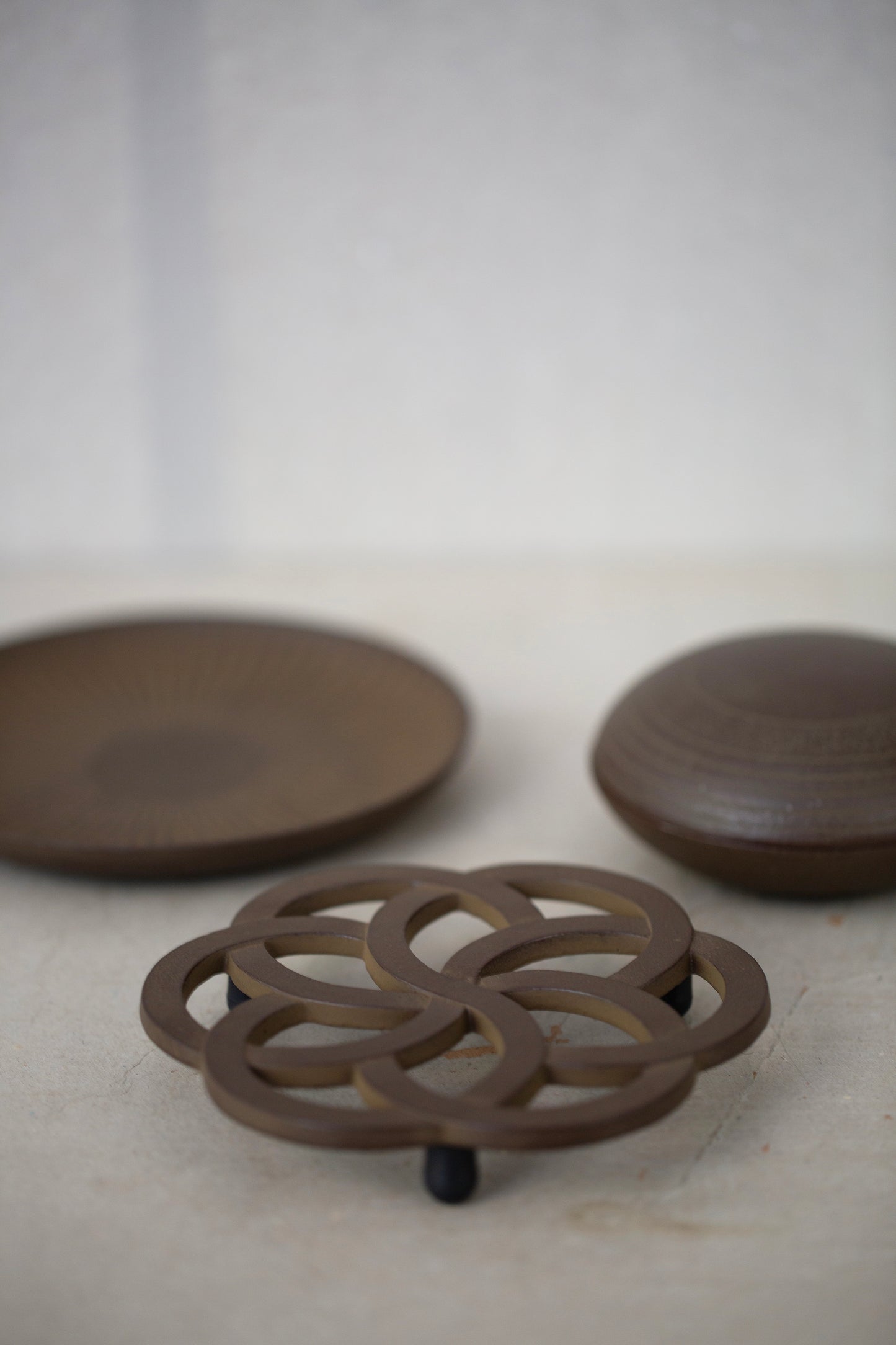 Sand Casted Iron Trivet