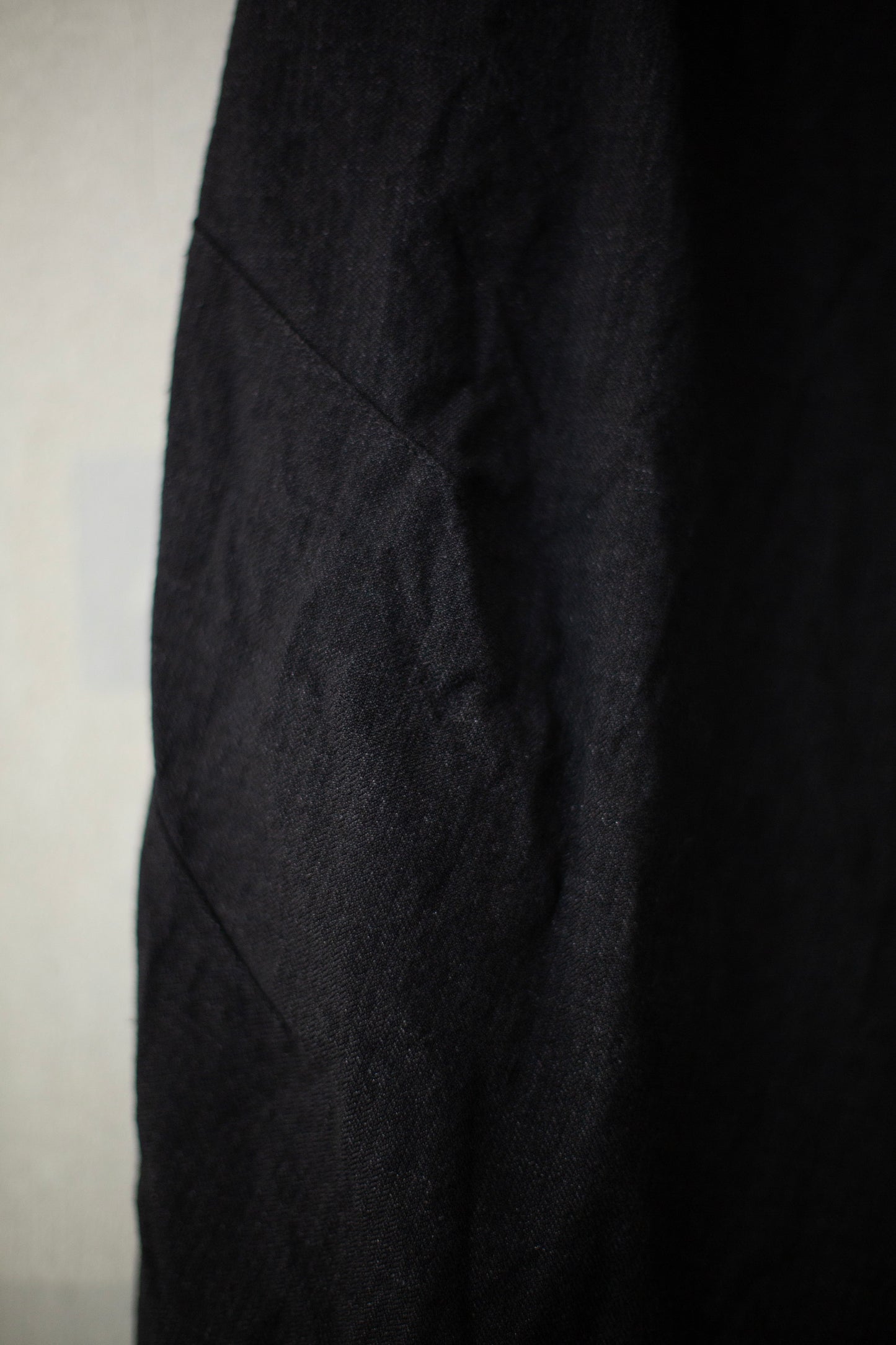 Black baggy casual pants