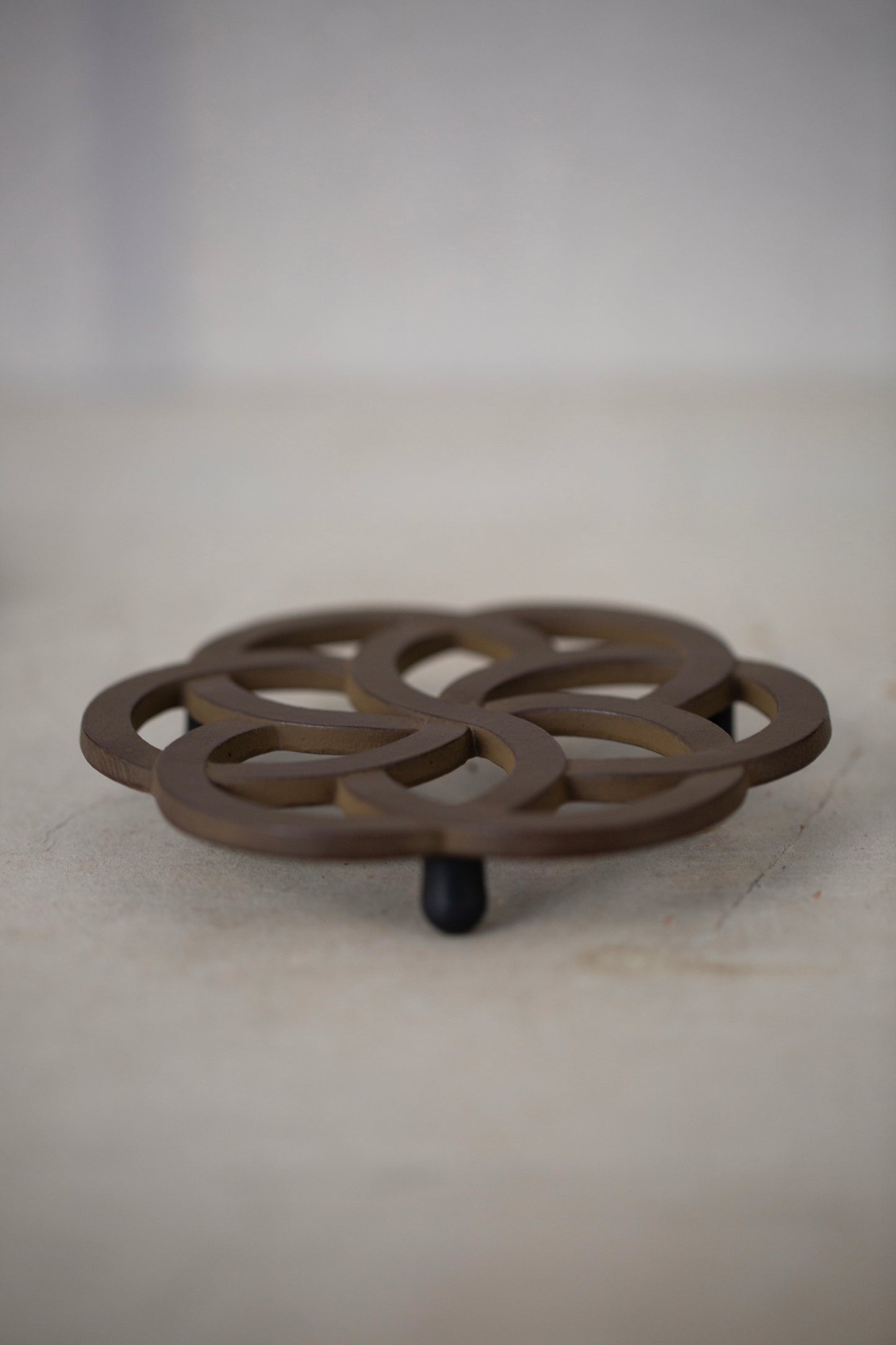 Sand Casted Iron Trivet