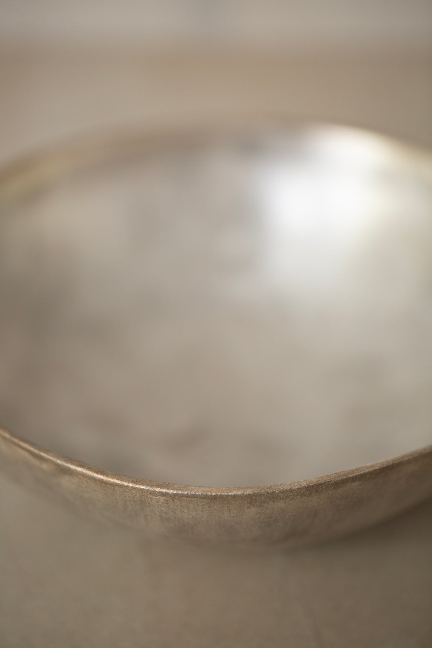 Silver glaze bowl