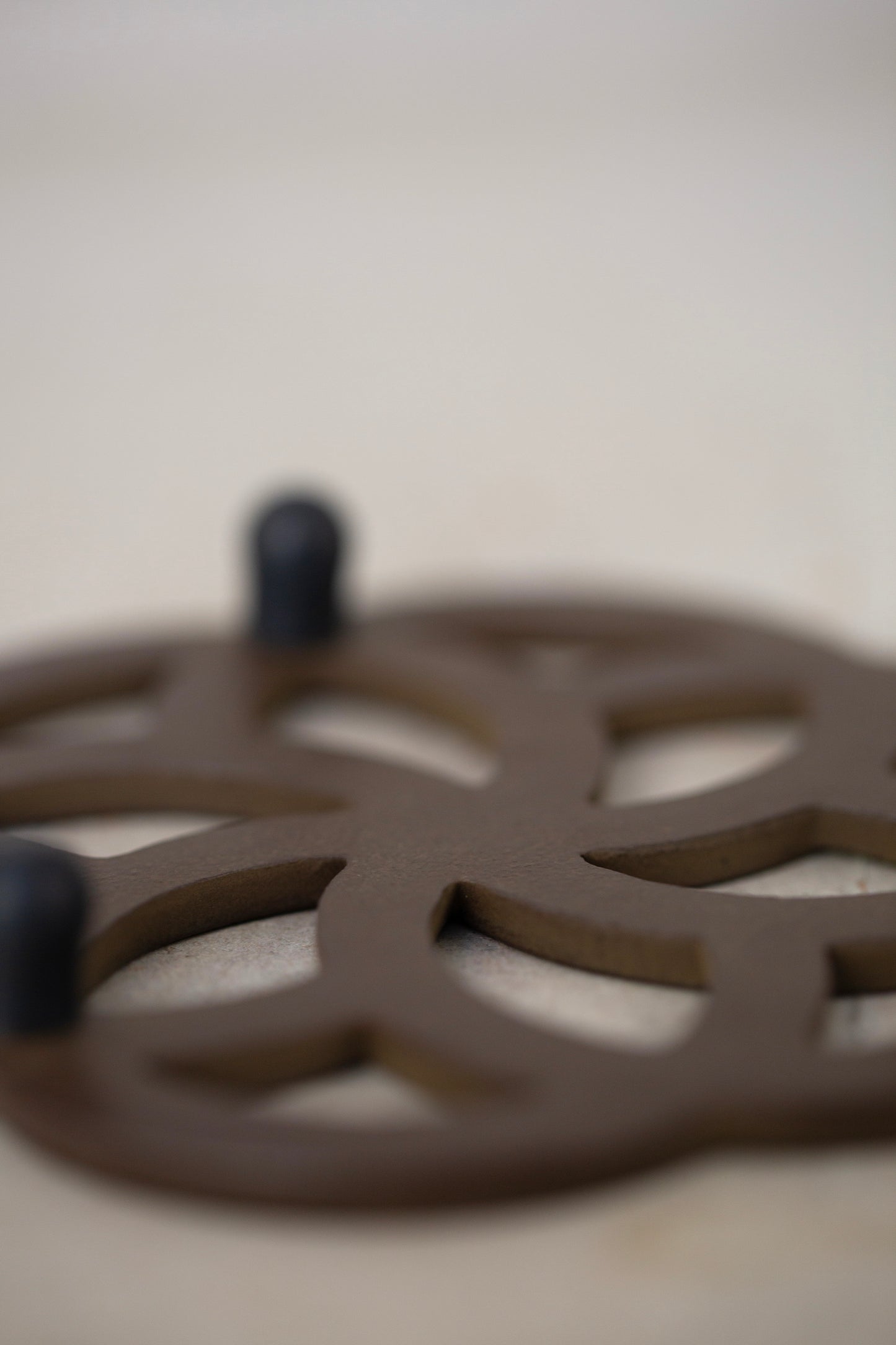 Sand Casted Iron Trivet