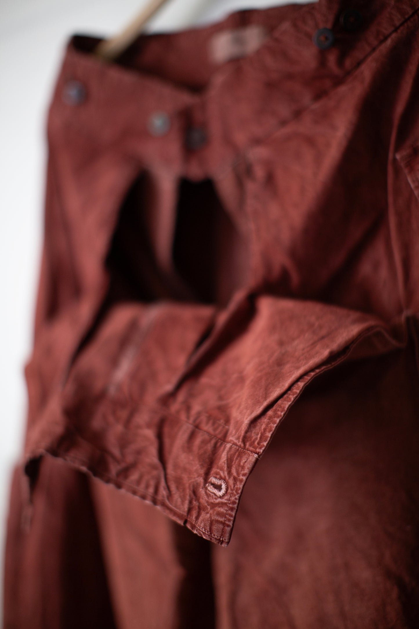 Rust Brown Coverd Baggy Pants