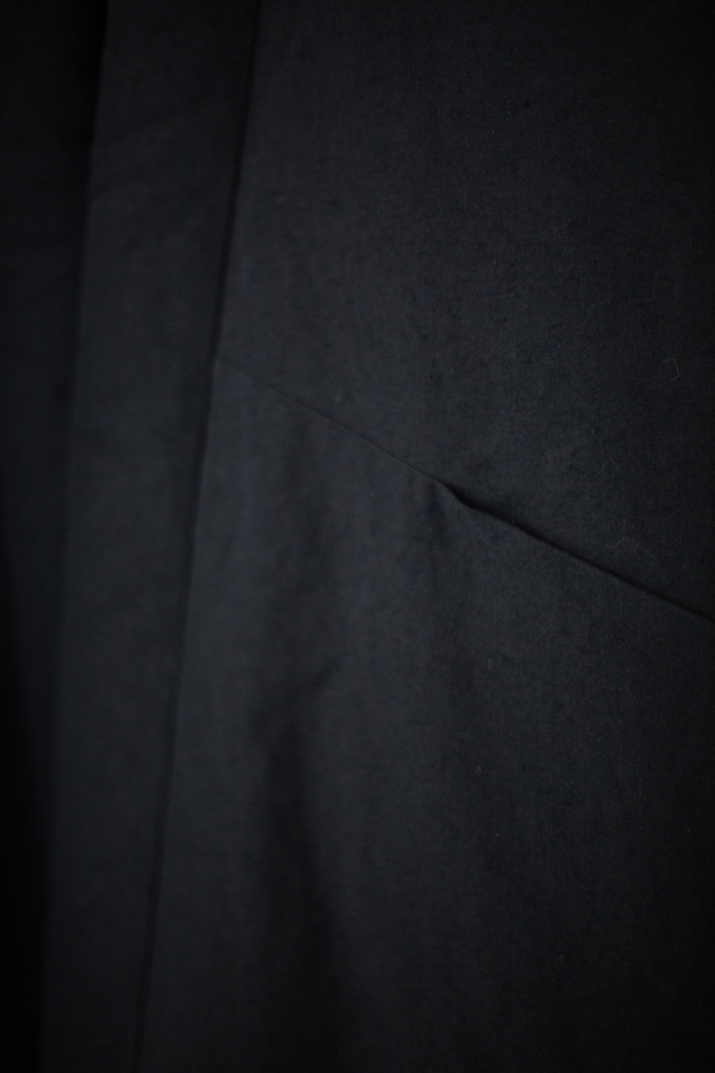 Black Futon Padded Kimono Coat