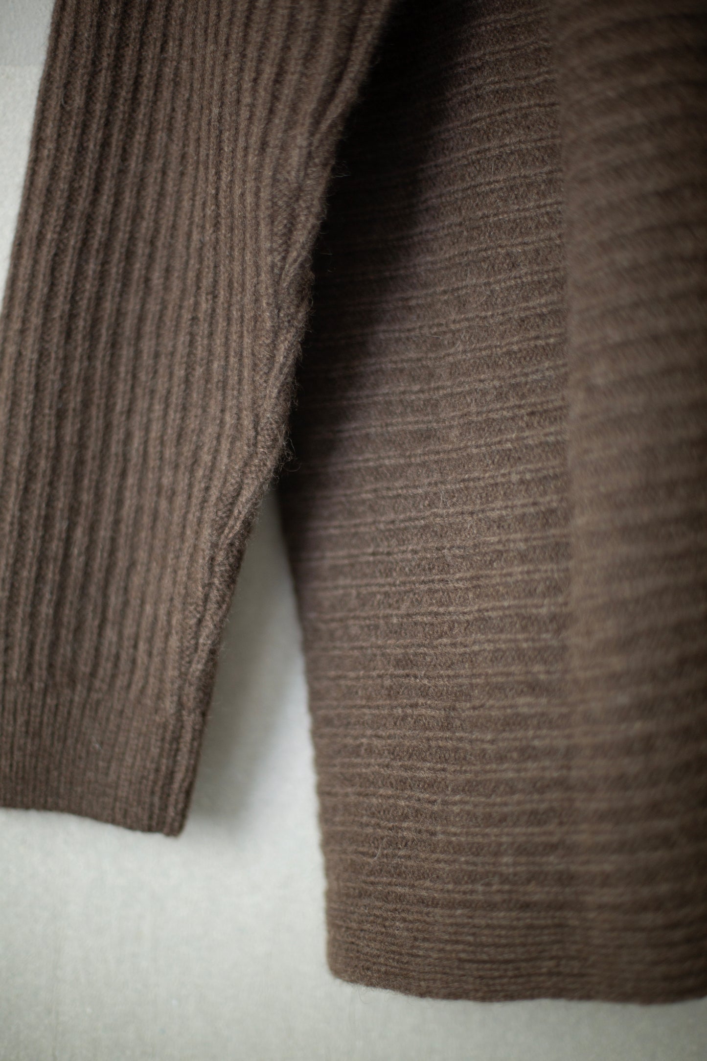 KNIT#42 - LIGHT BROWN YAK