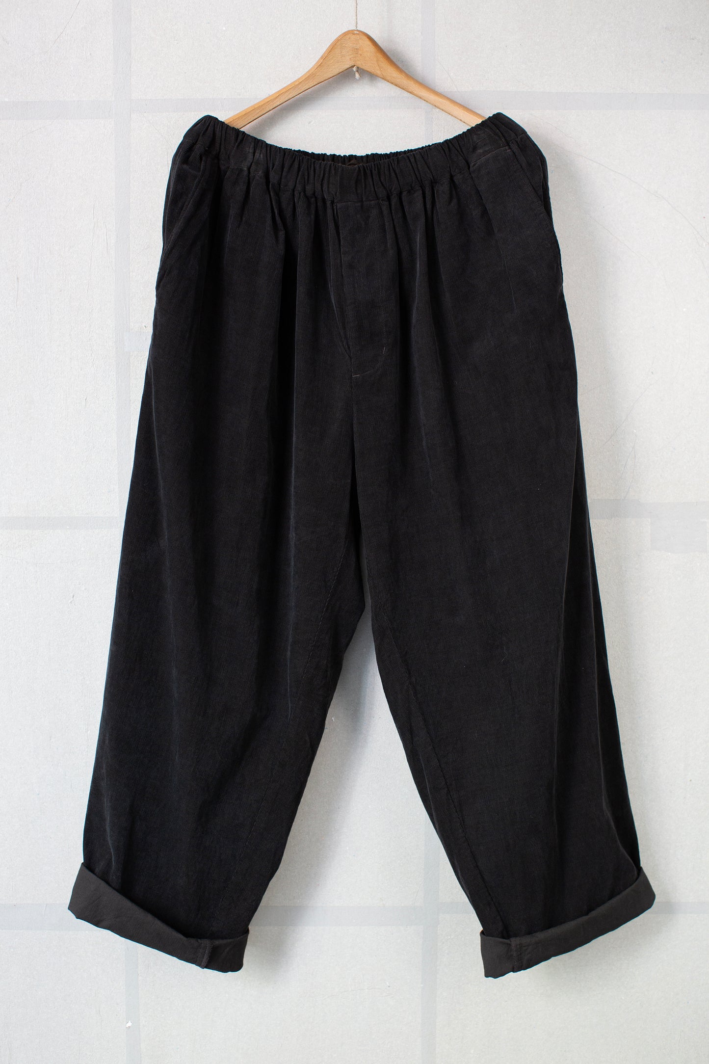 Wide Easy Pants in Kakishibu