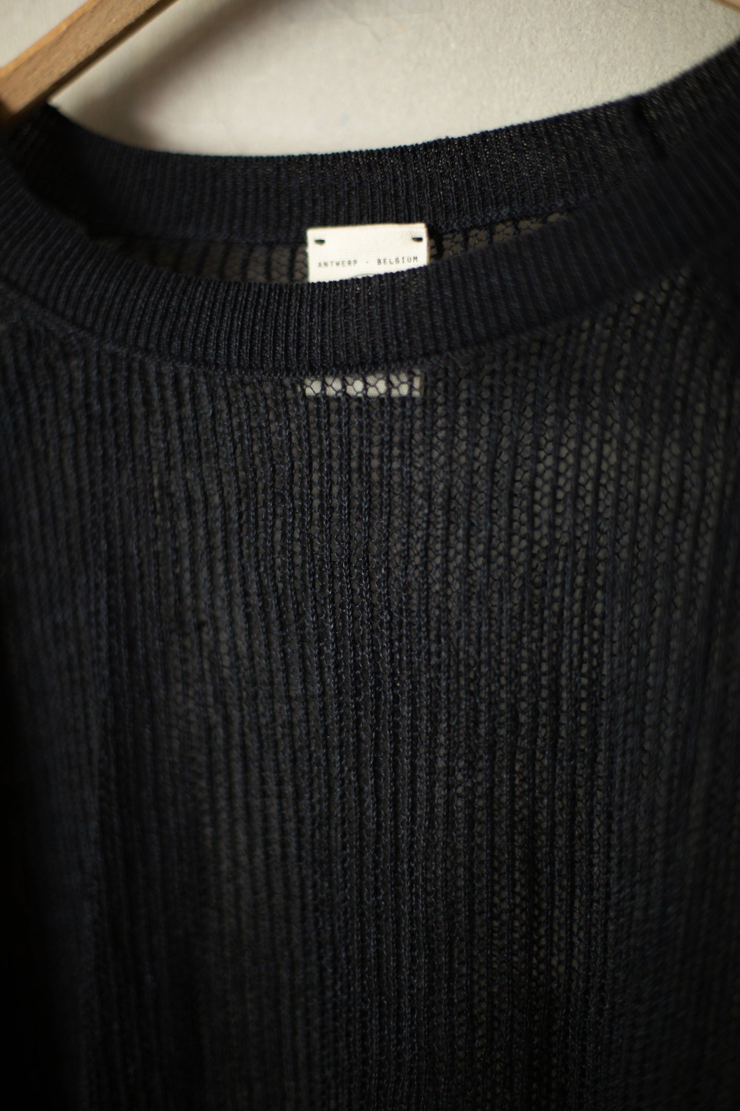 KNIT#69 - LINEN COTTON YARN BLACK