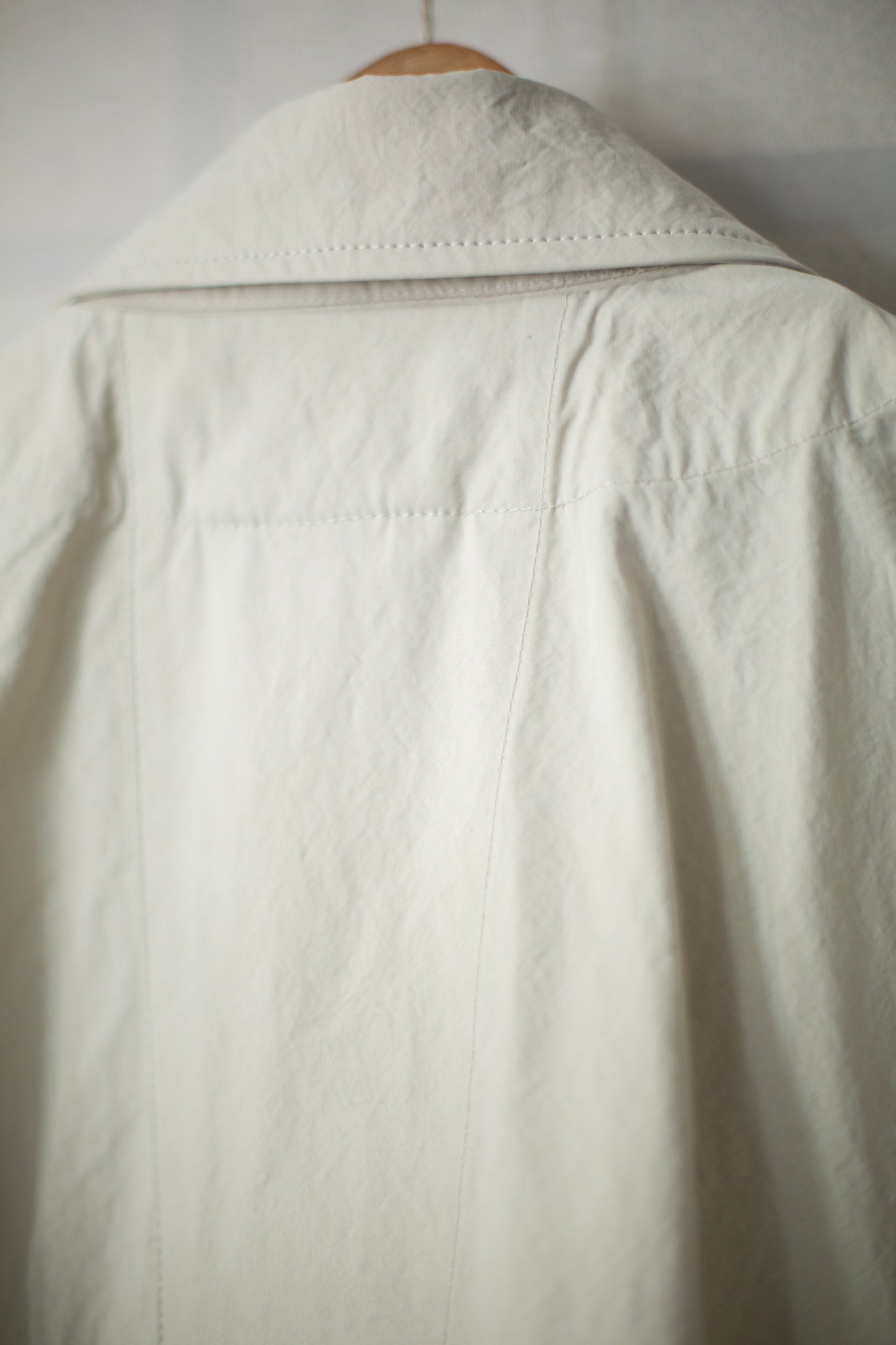 COAT#32 - TIME WASHED CANVAS CHALK