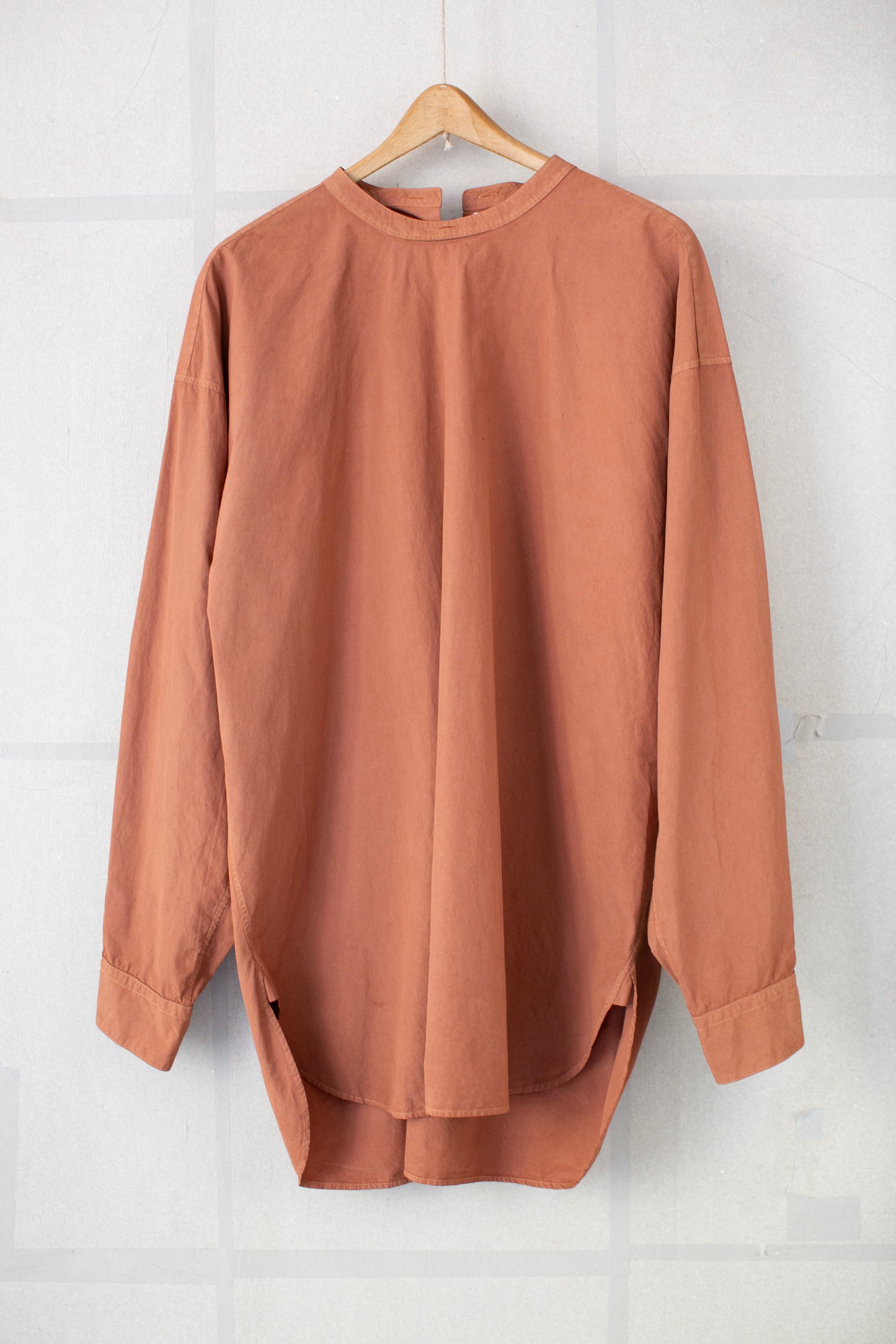 Dress Pullover Shirt in Teichigi Wood