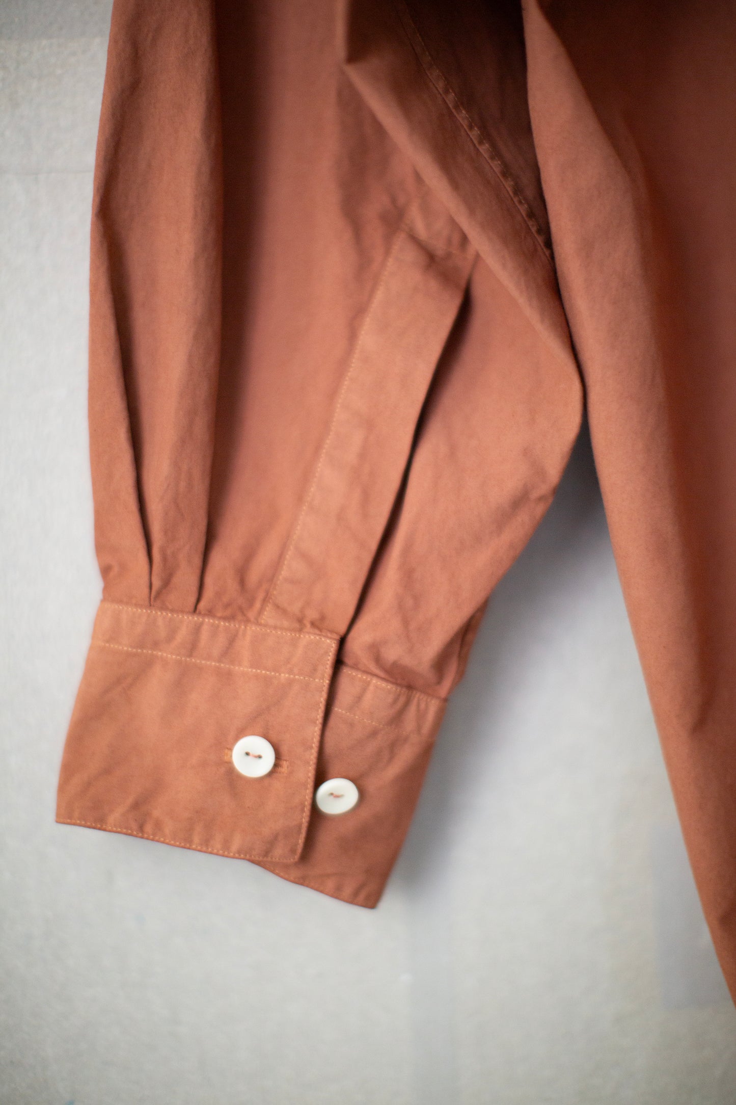 Dress Pullover Shirt in Teichigi Wood