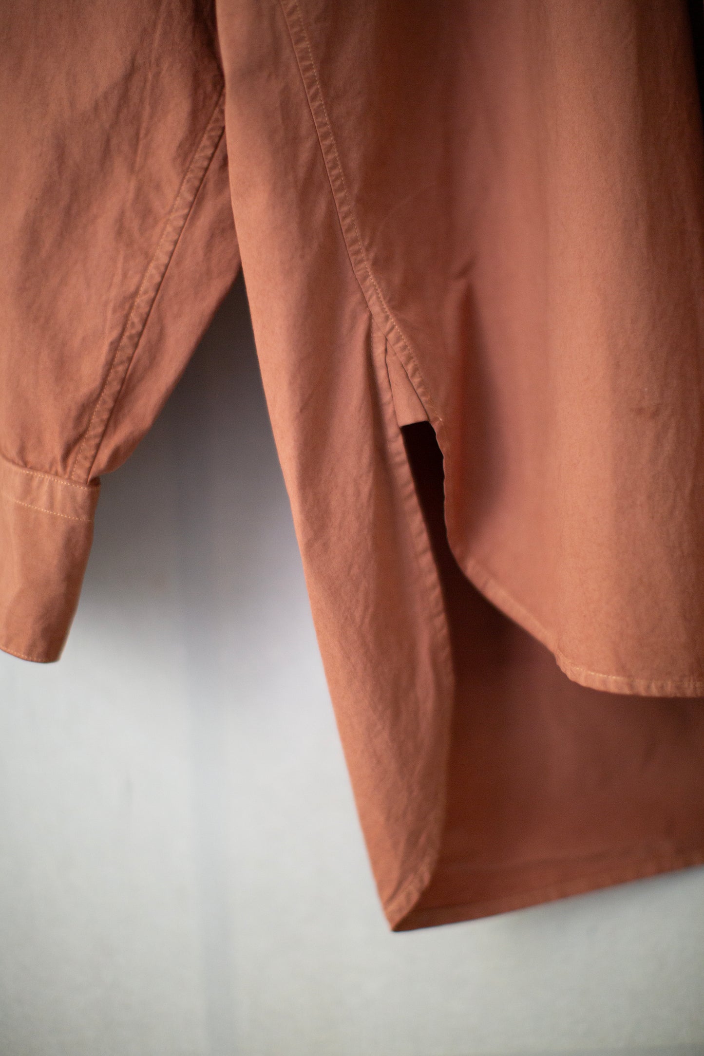 Dress Pullover Shirt in Teichigi Wood