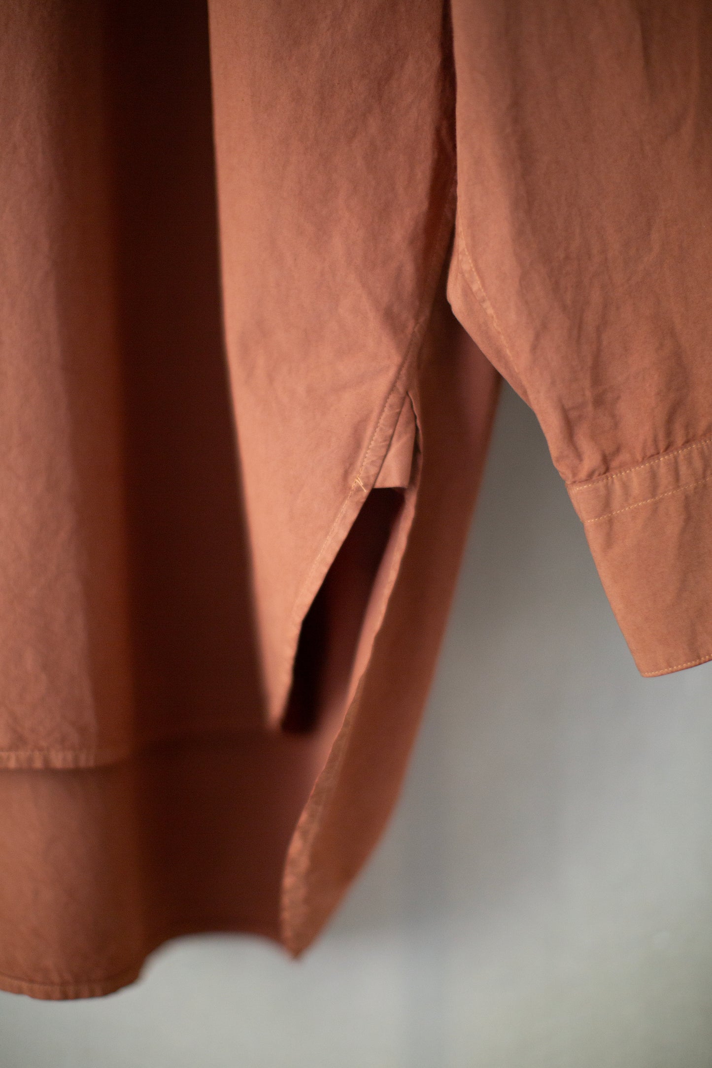 Dress Pullover Shirt in Teichigi Wood