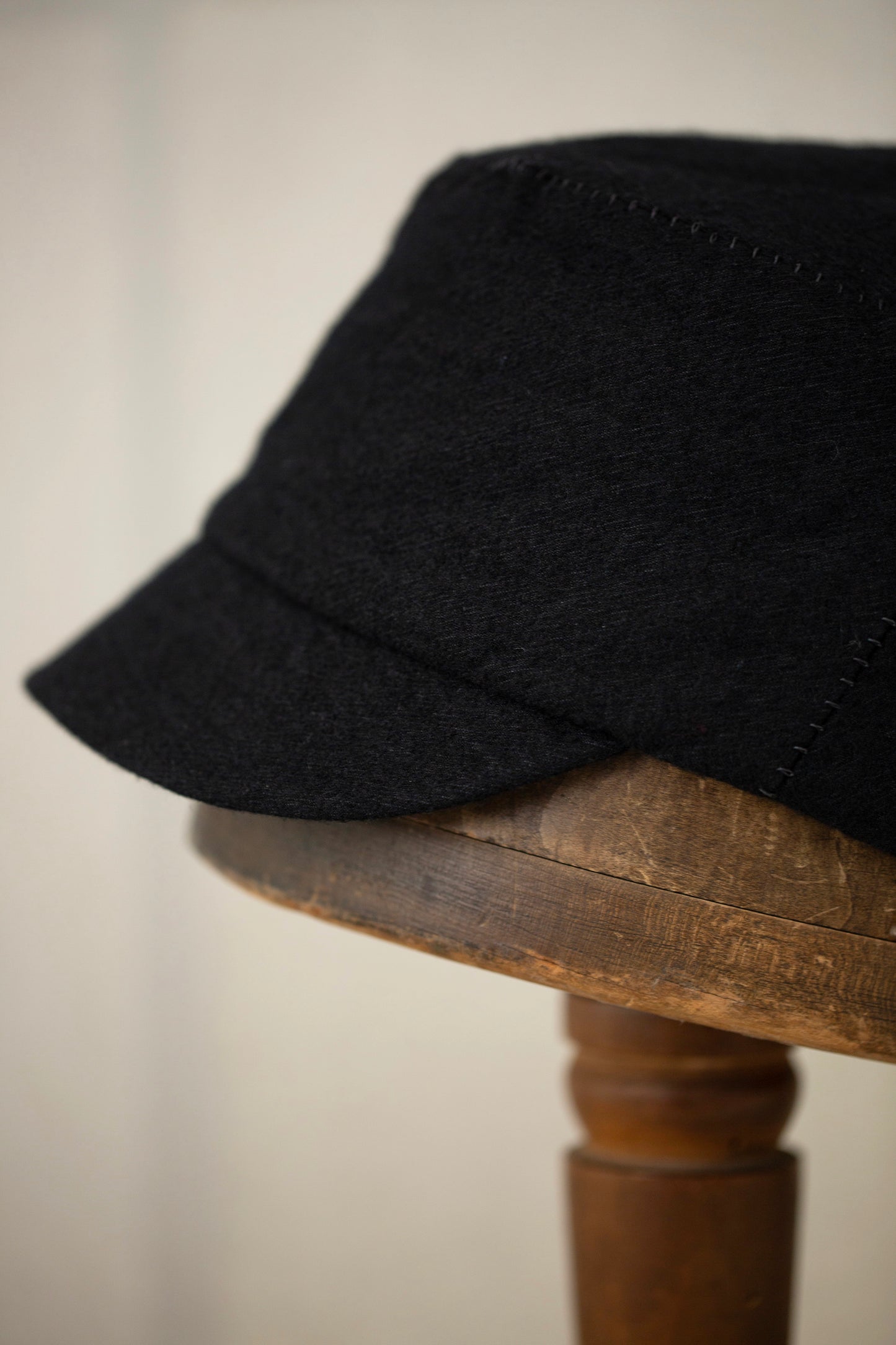 Black Field Cap