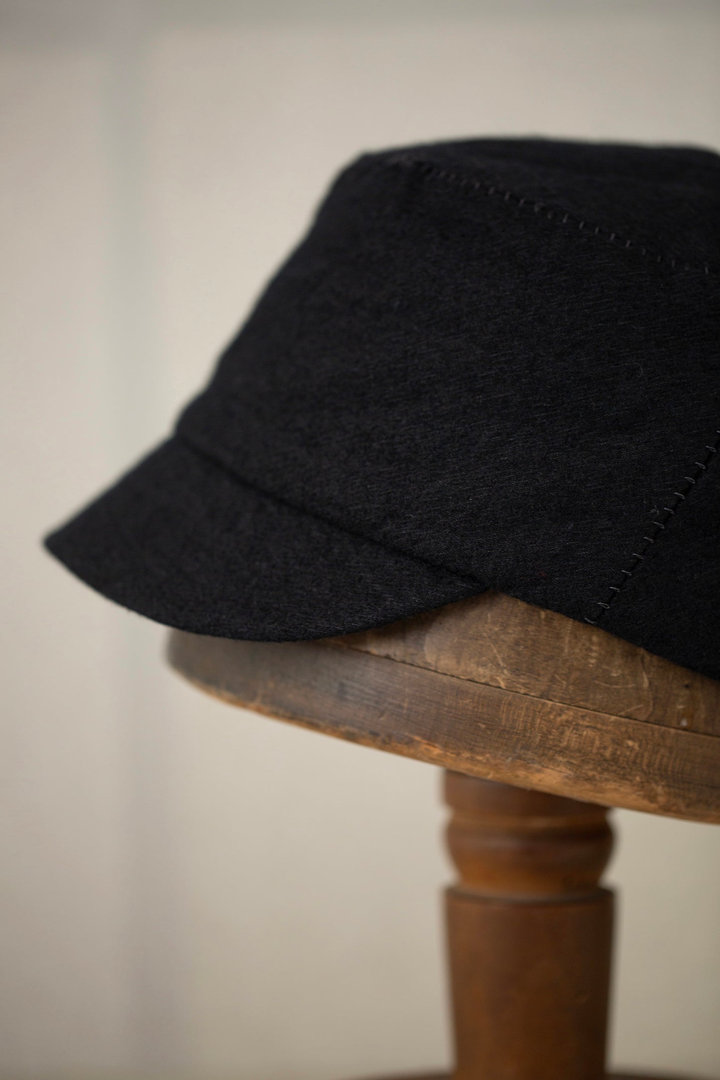 Black Field Cap
