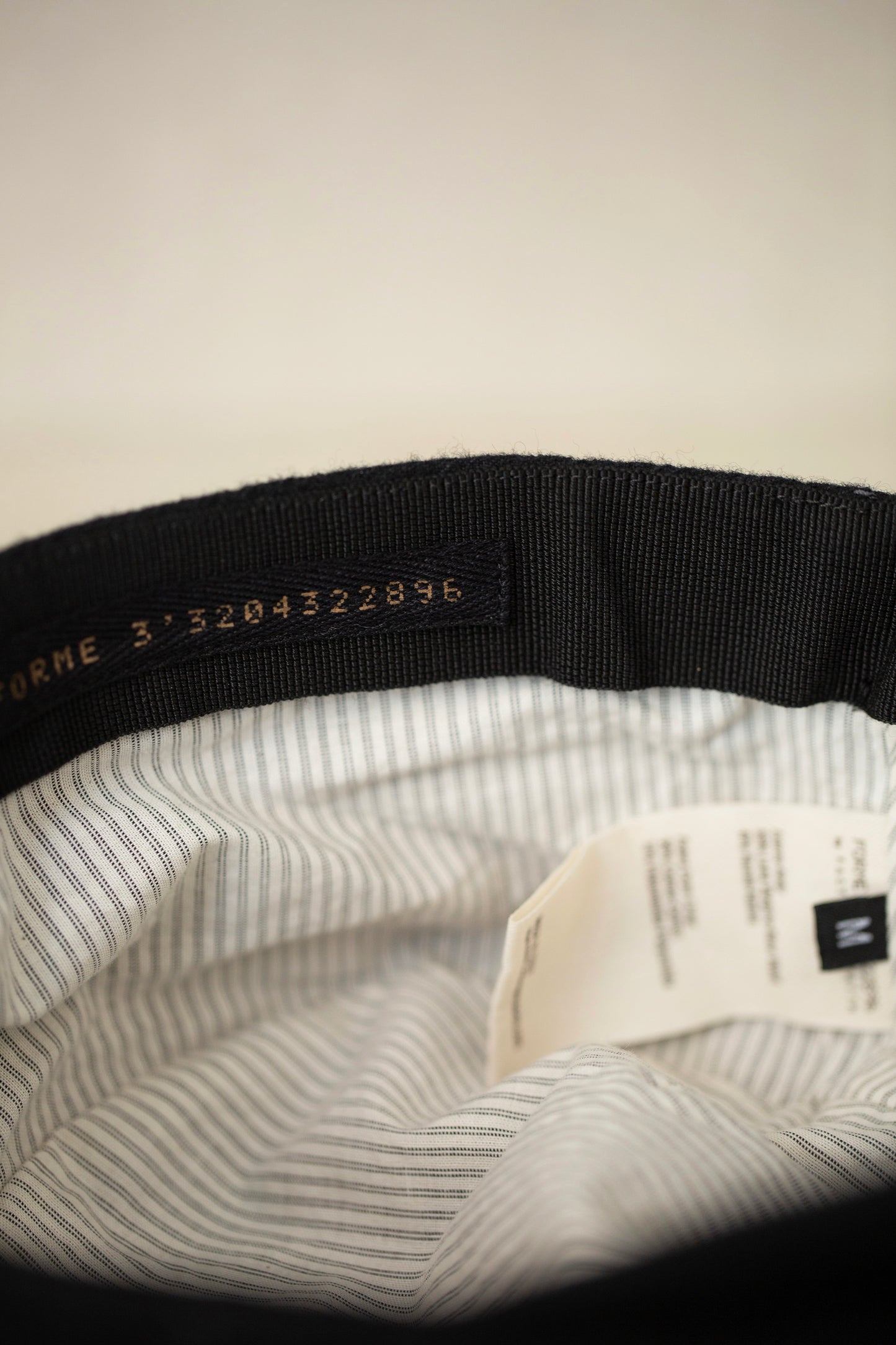 Black Field Cap