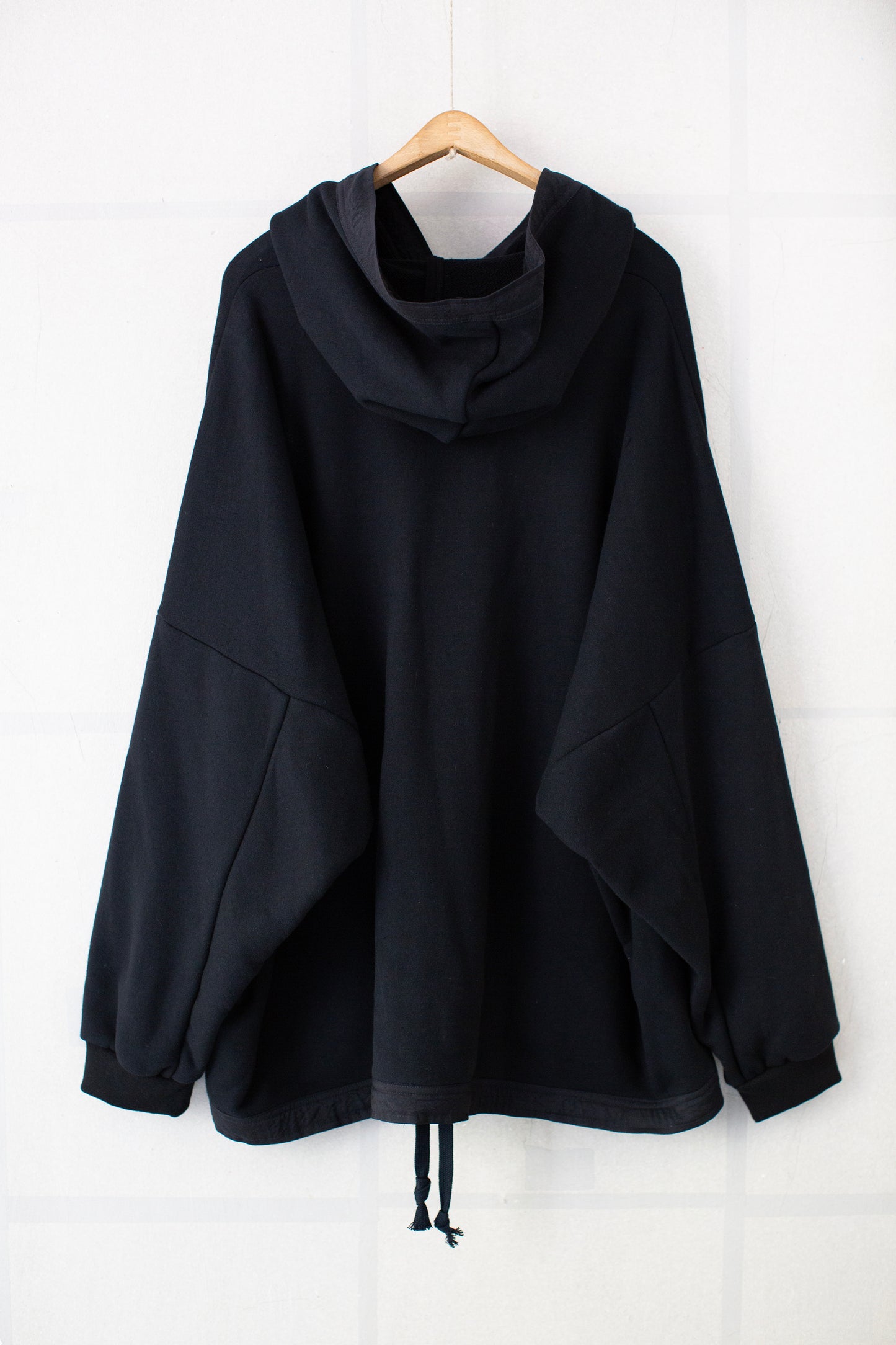 SWEAT#59 - COTTON/YAK TERRY SWEAT BLACK