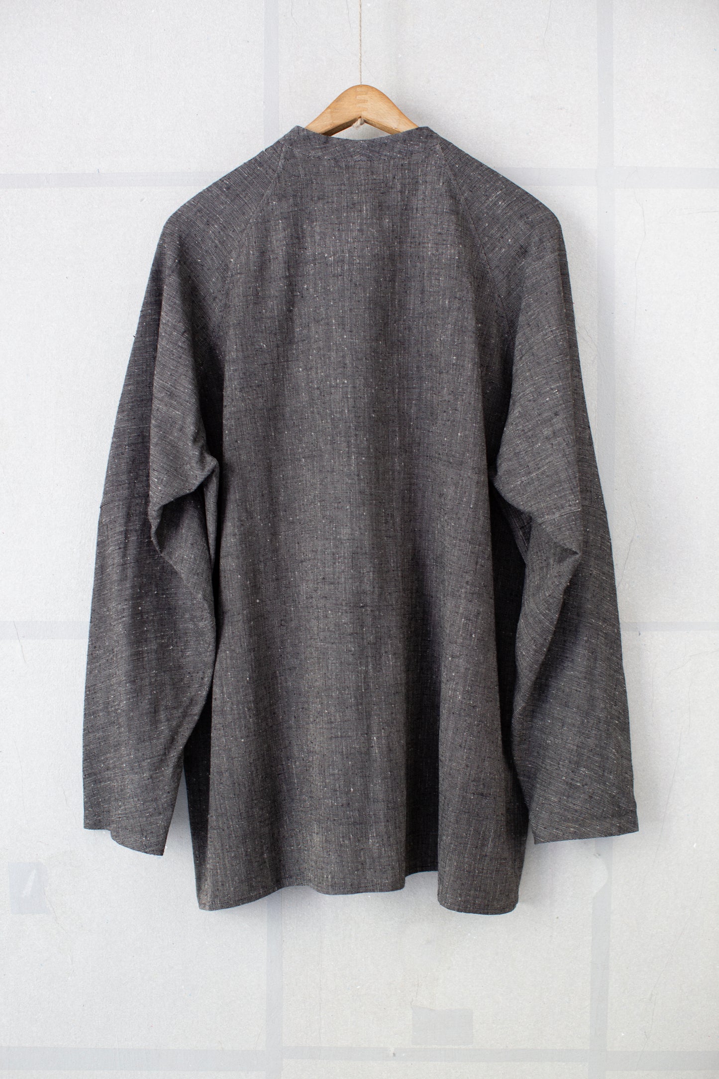 Hand woven silk shirt