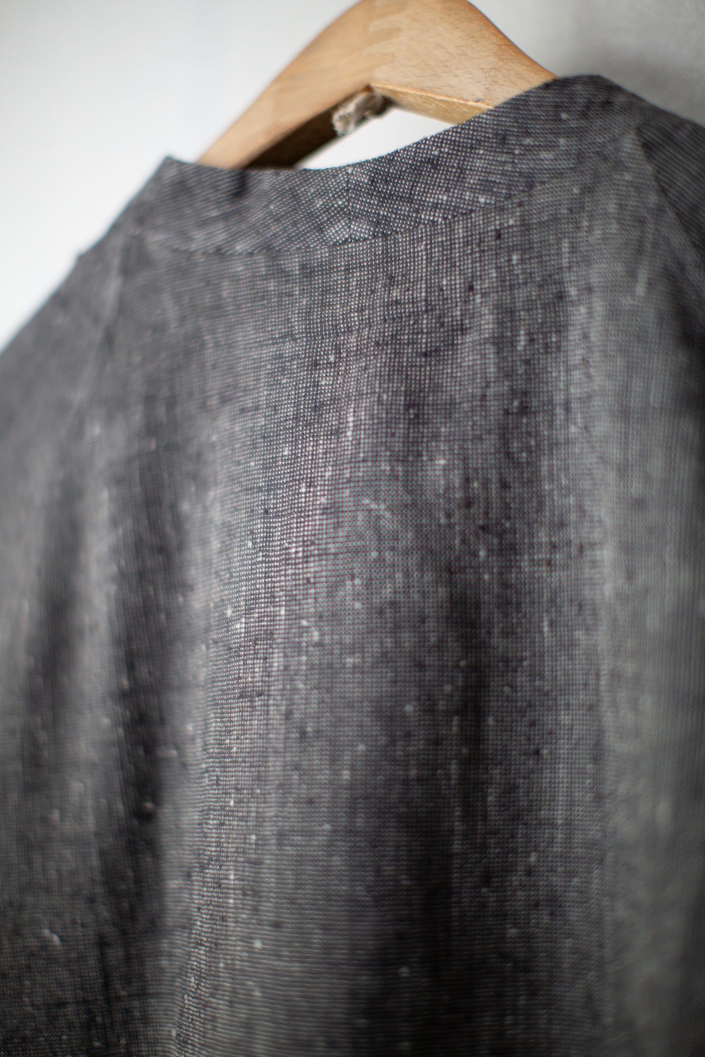 Hand woven silk shirt