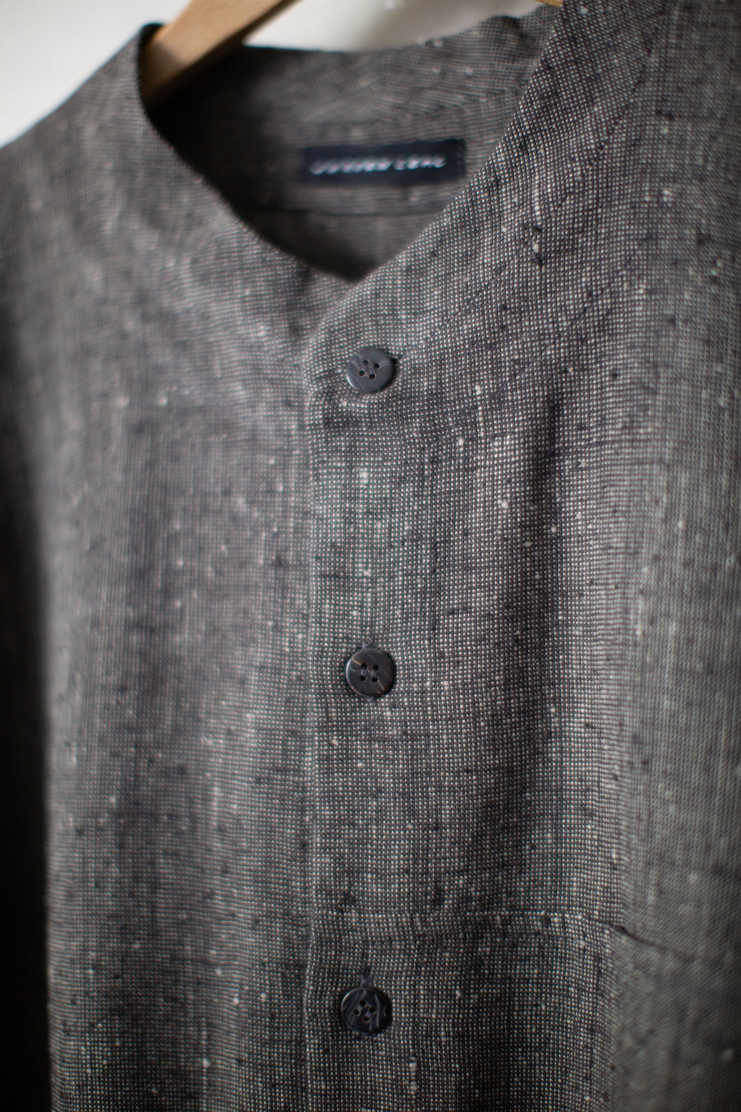 Hand woven silk shirt