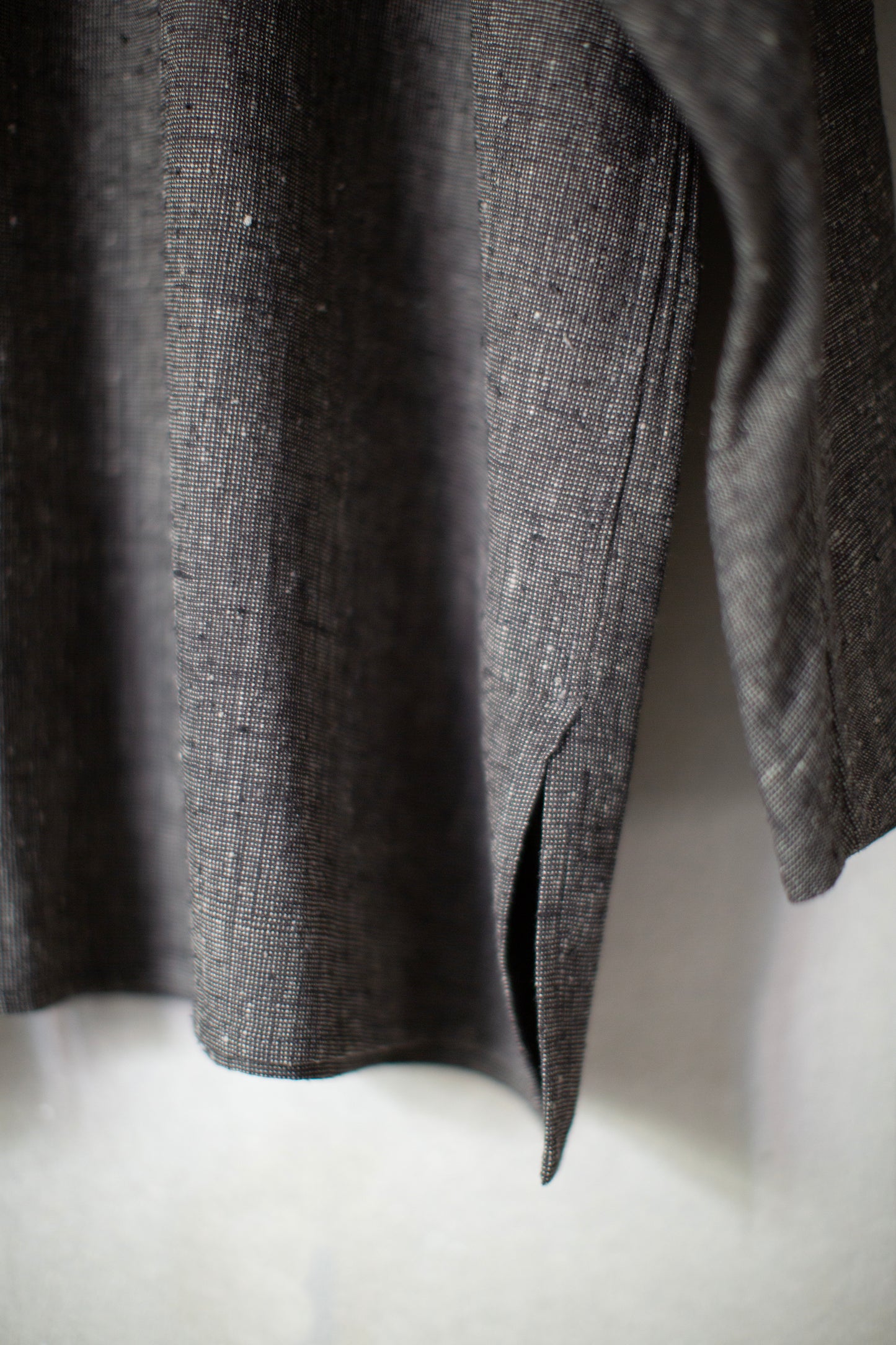 Hand woven silk shirt