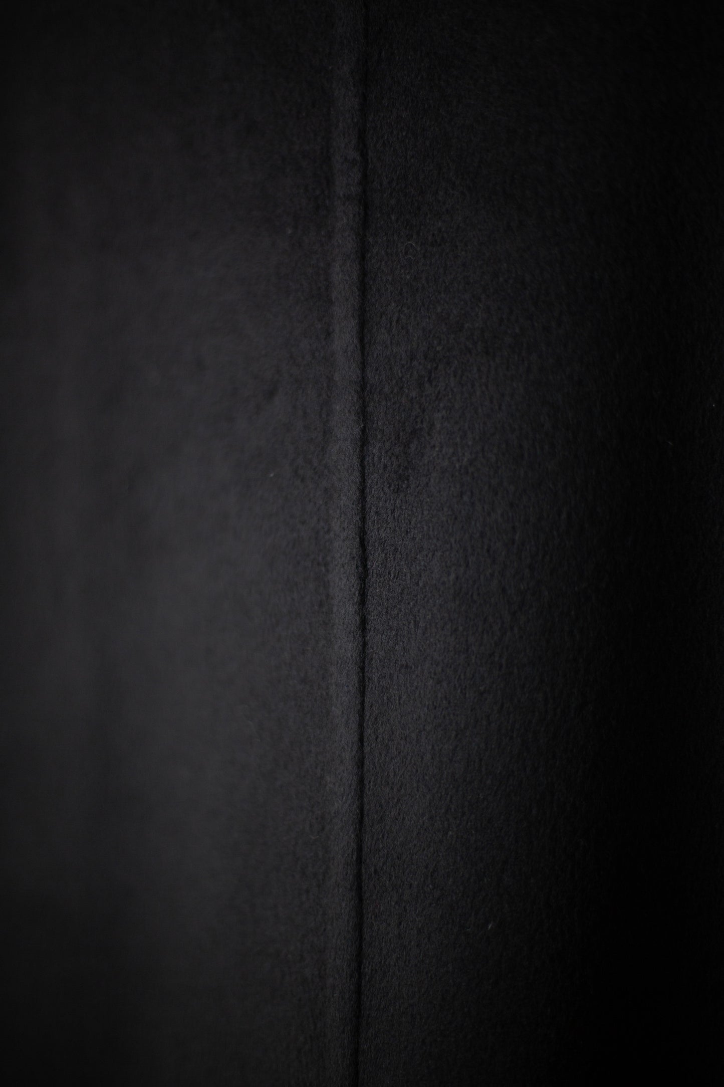 BLACK DOUBLE FACE CHRIS COAT